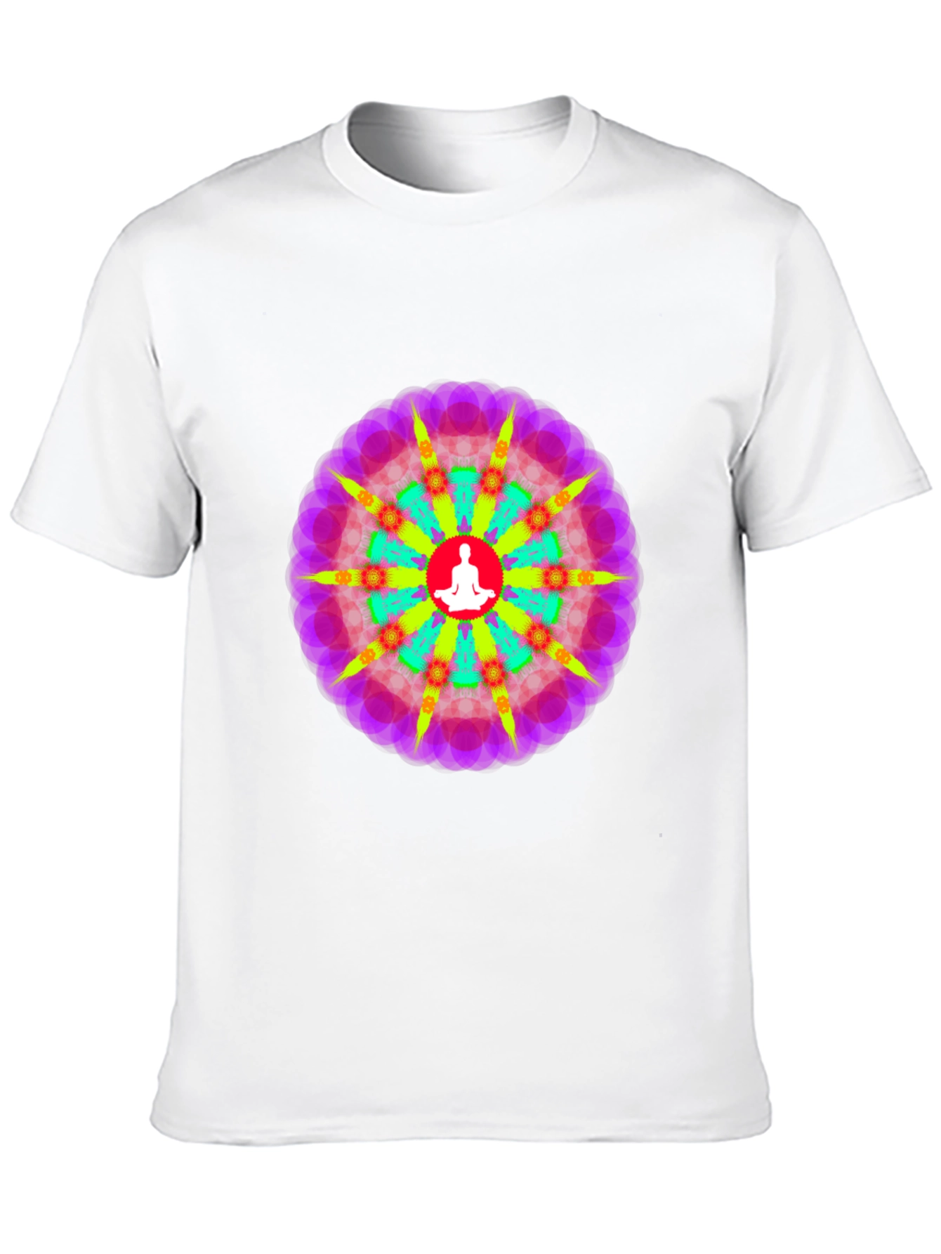 Psychedelic Mandala Yoga T-Shirt