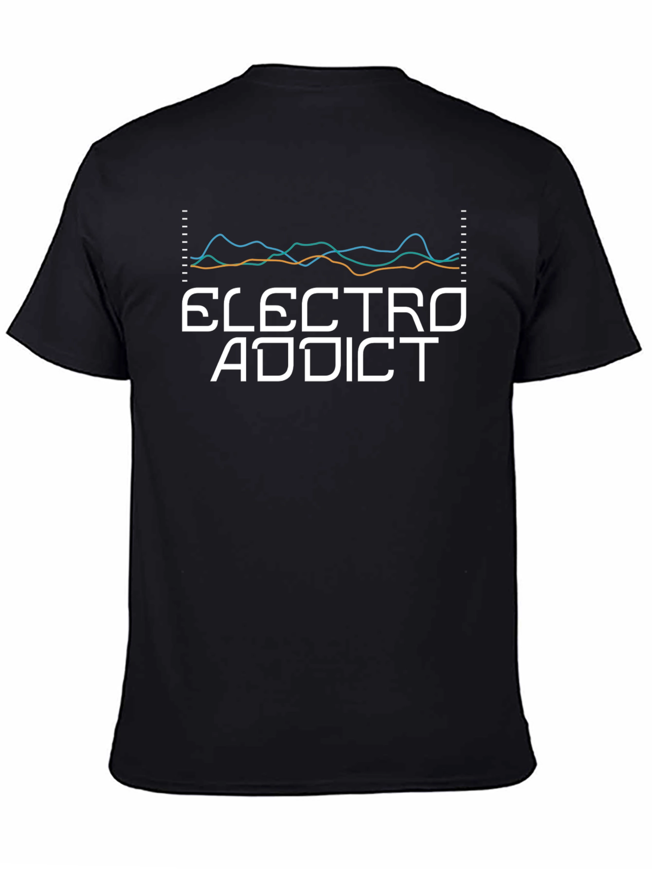 Electro Addict Graphic Tee - Black
