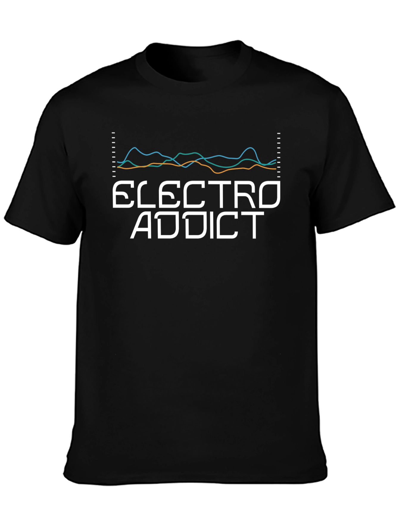 Electro Addict Graphic Tee - Black