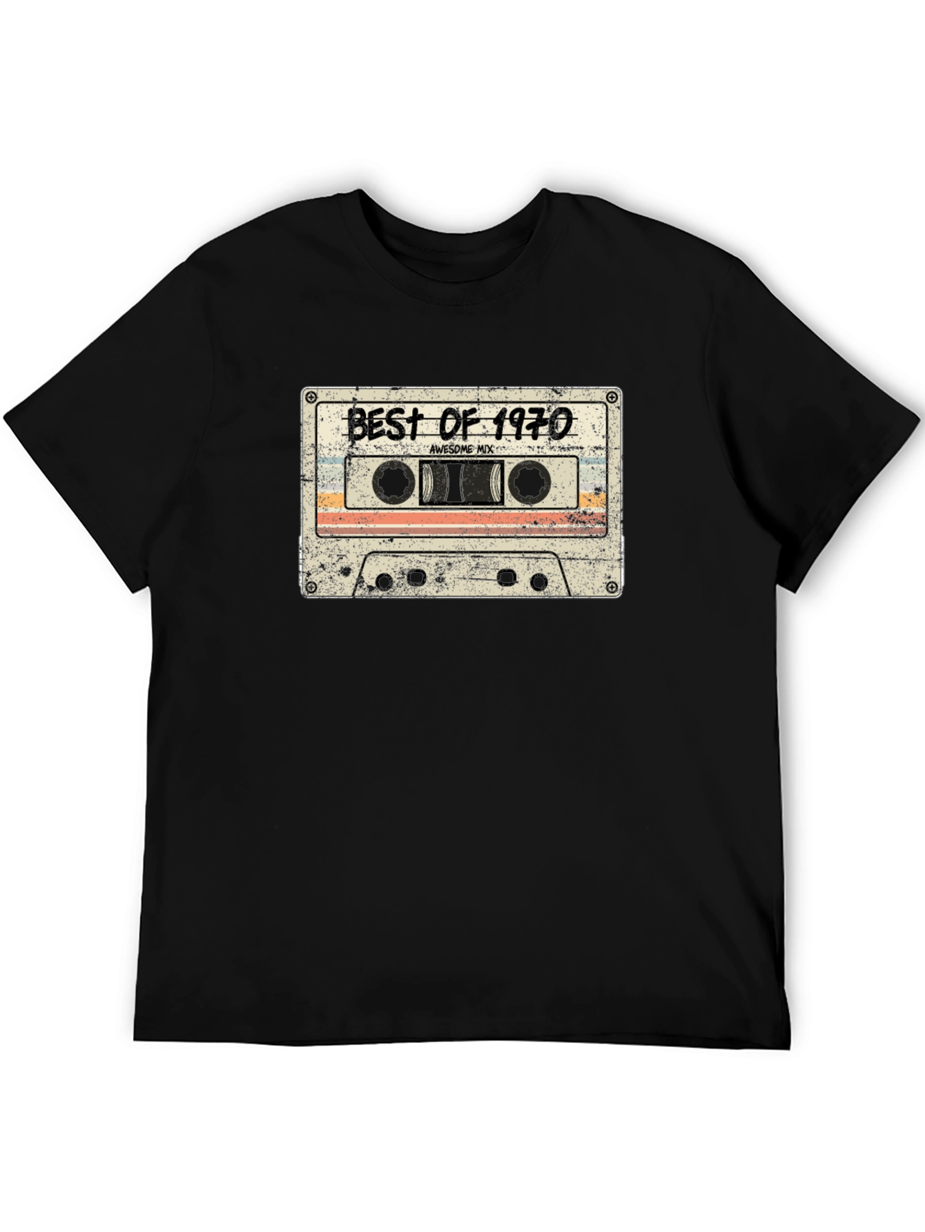Best of 1970 Cassette Tape Graphic T-Shirt