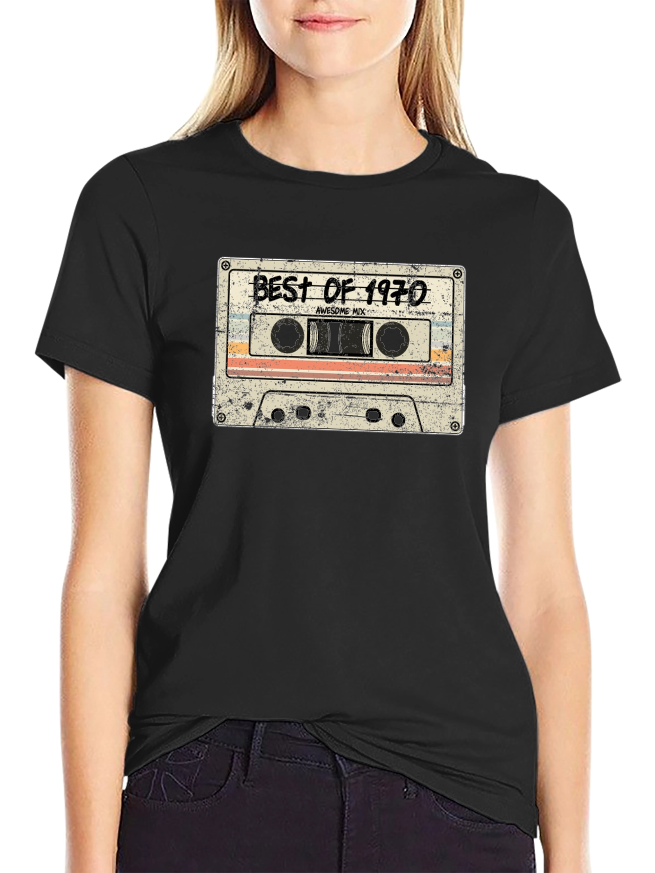 Best of 1970 Cassette Tape Graphic T-Shirt