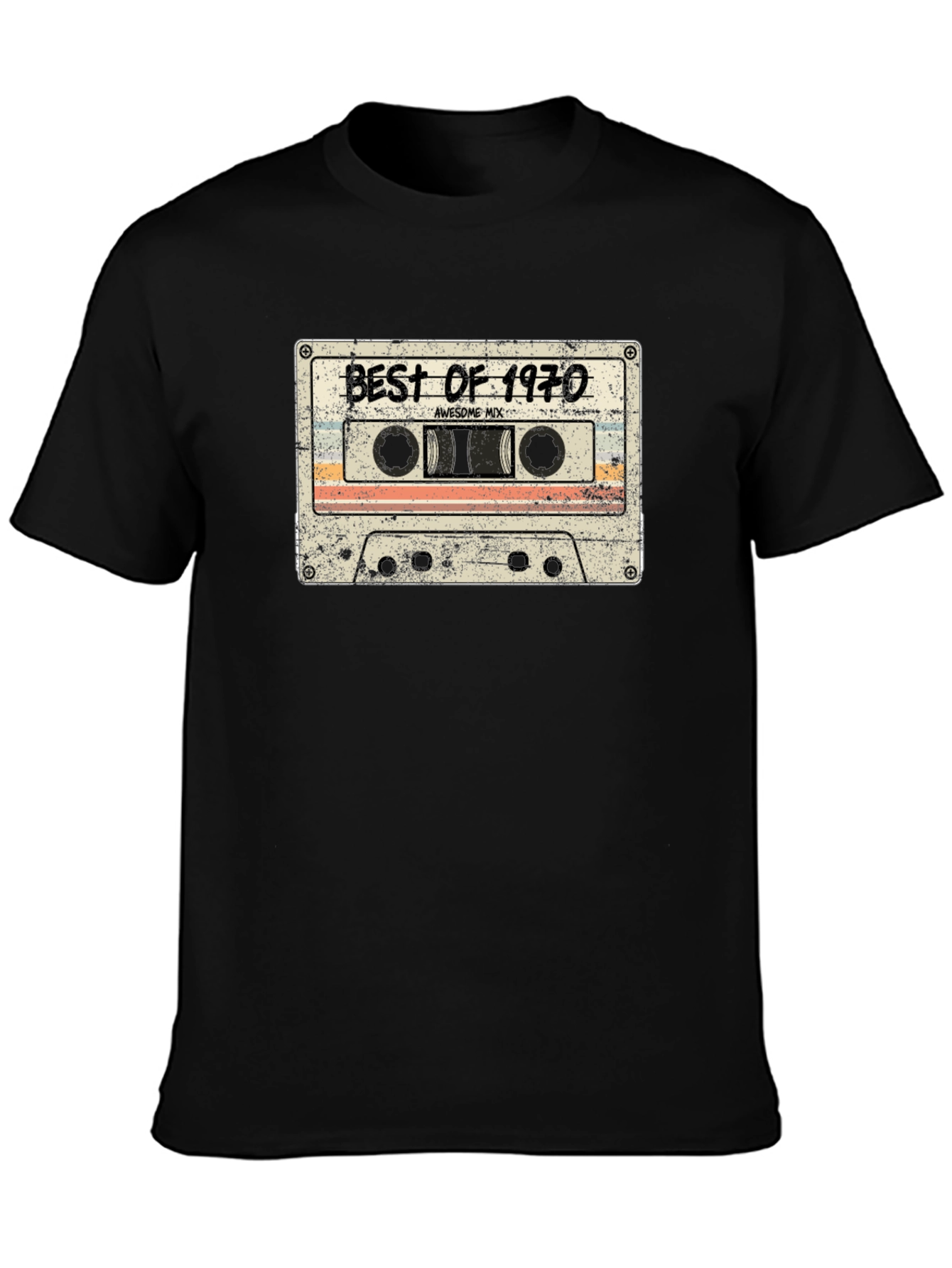 Best of 1970 Cassette Tape Graphic T-Shirt