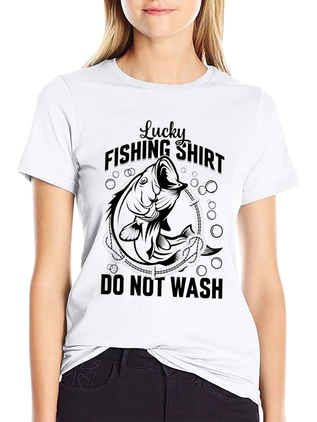 Lucky Fishing Shirt - Funny Fisherman Tee