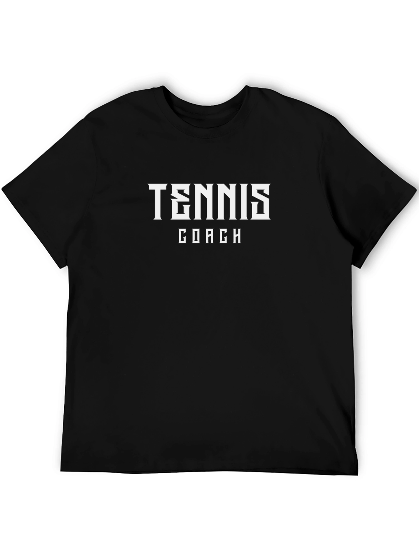 Tennis Coach Graphic T-Shirt - Sporty Style