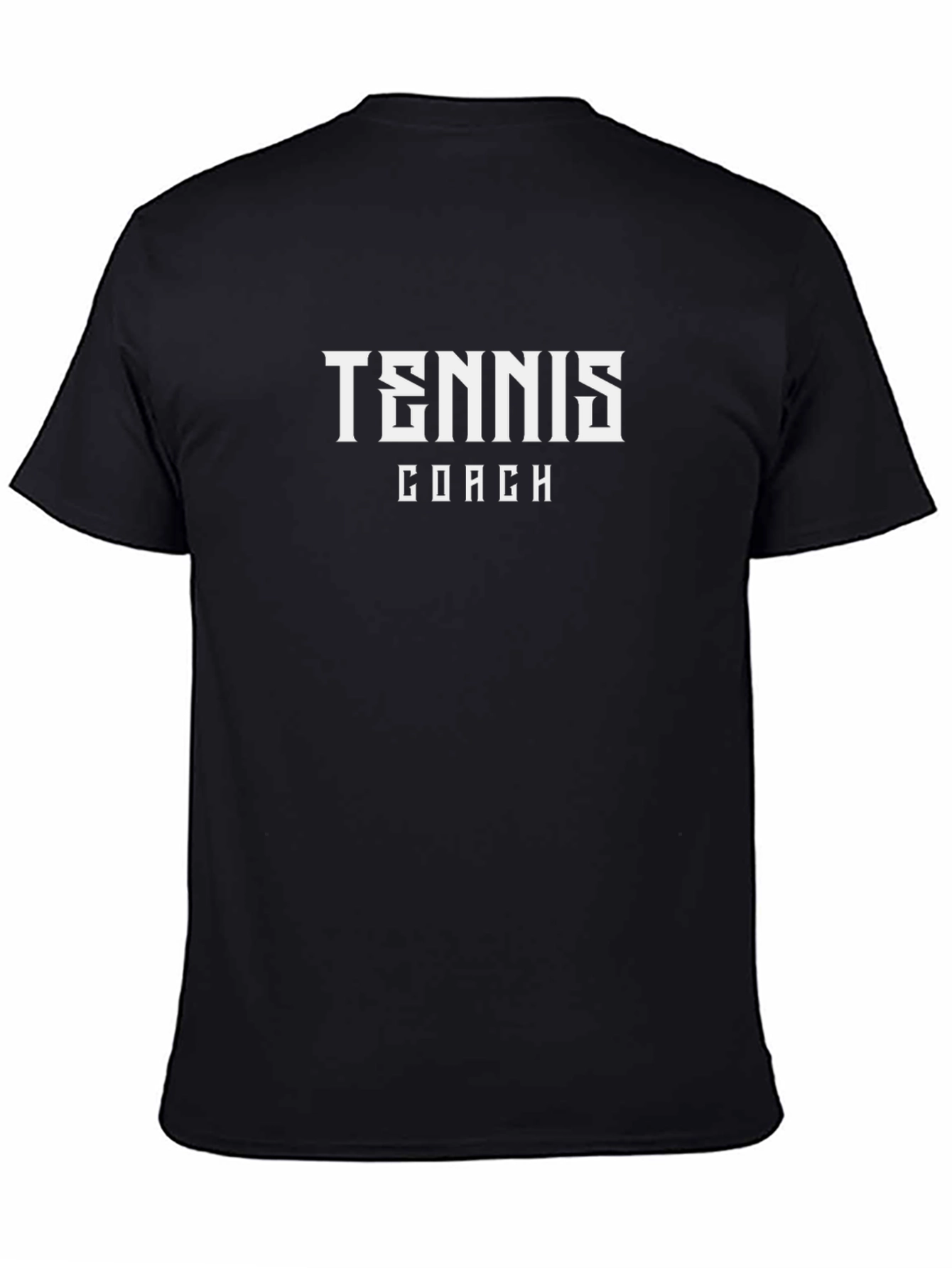 Tennis Coach Graphic T-Shirt - Sporty Style