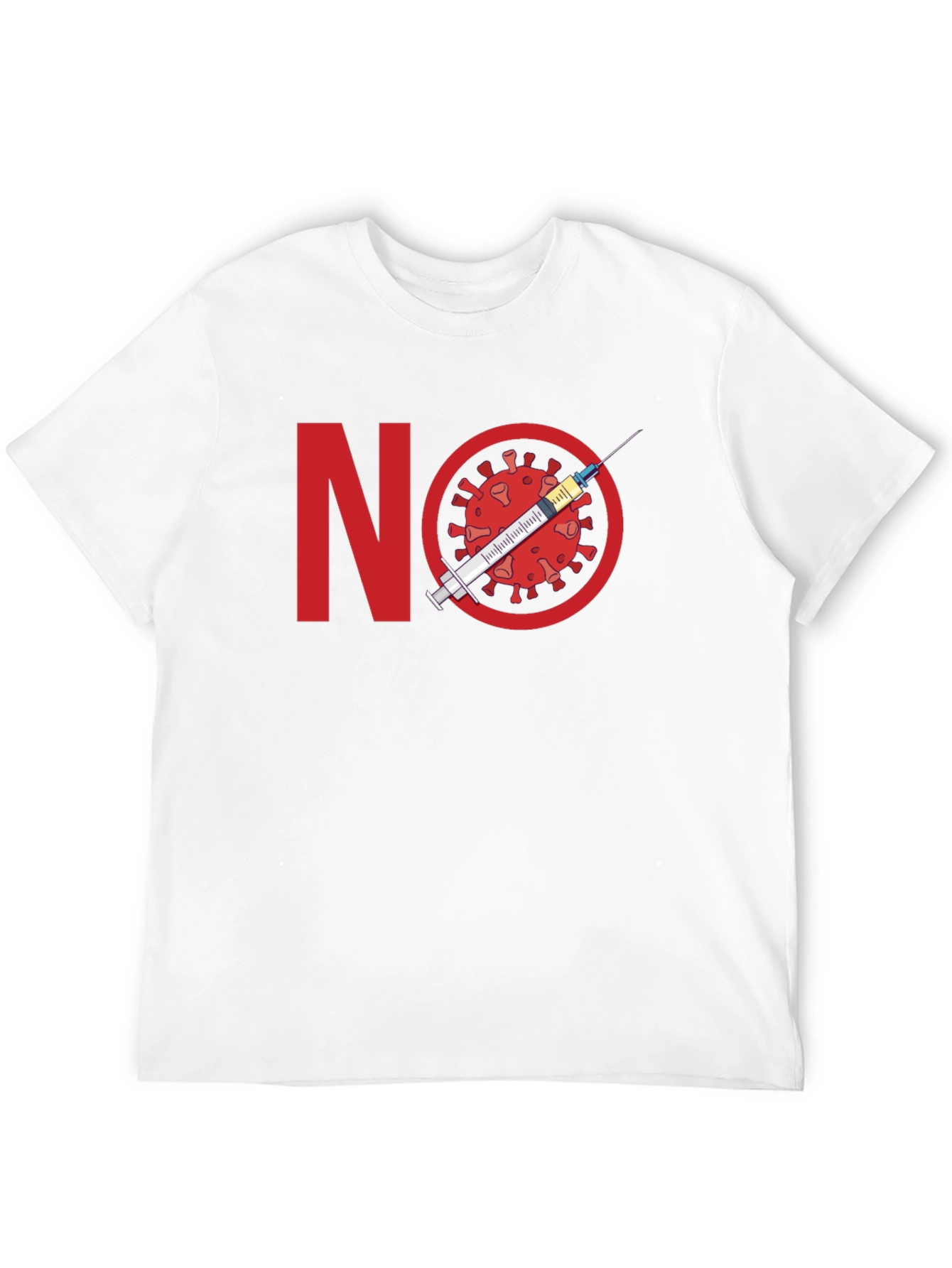 No Vaccine Protest T-Shirt