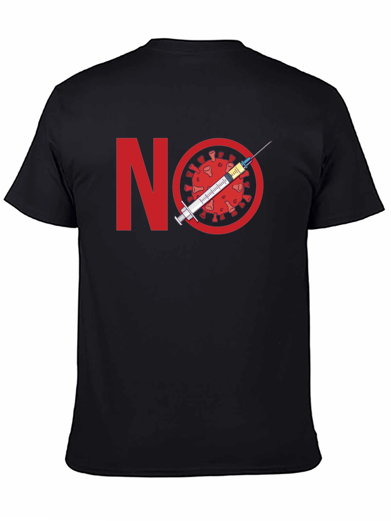 No Vaccine Protest T-Shirt