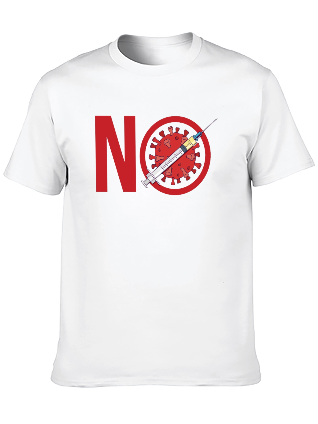 No Vaccine Protest T-Shirt
