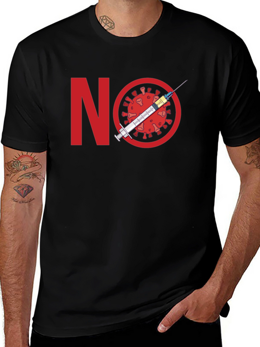 No Vaccine Protest T-Shirt