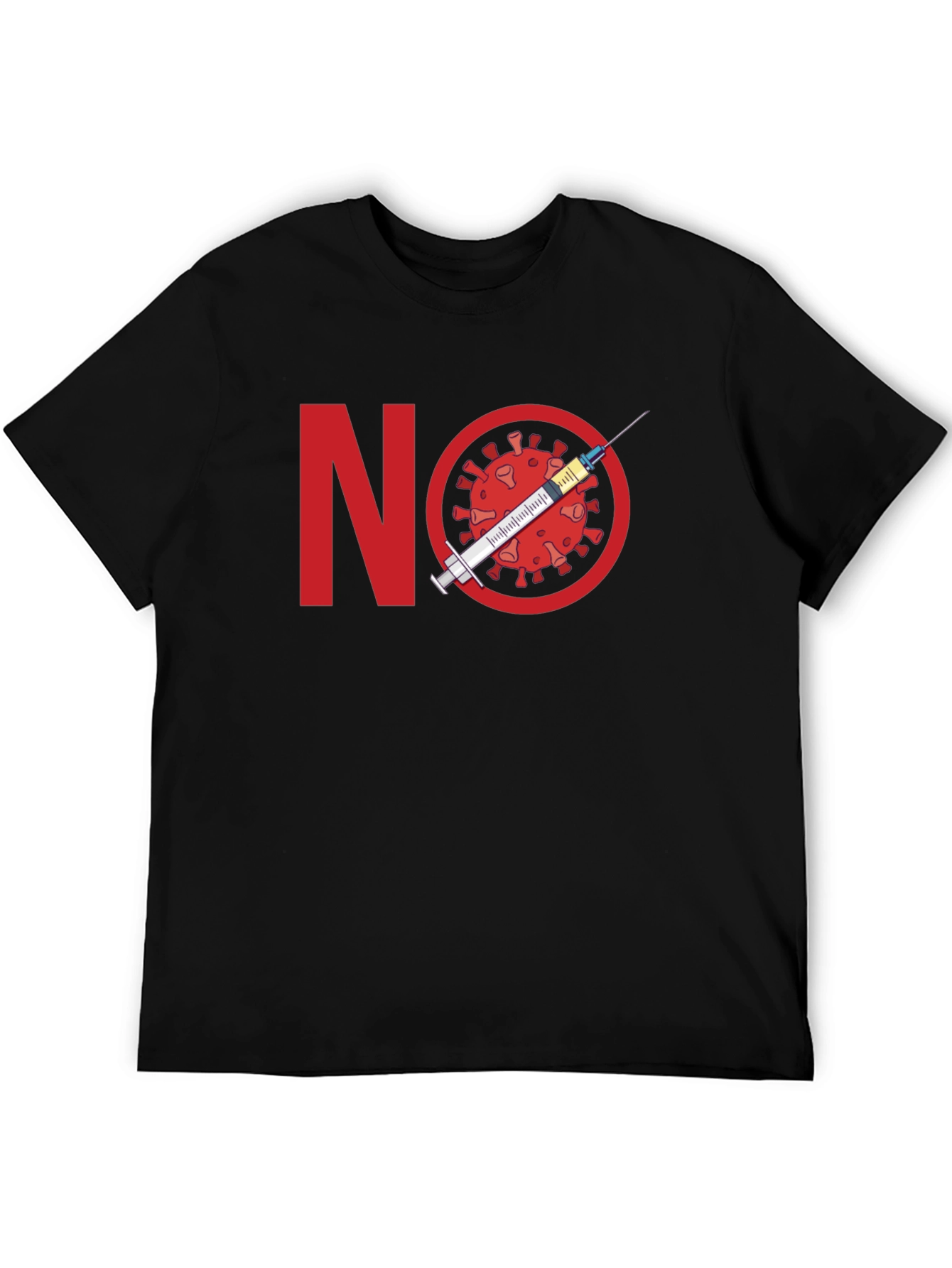 No Vaccine Protest T-Shirt