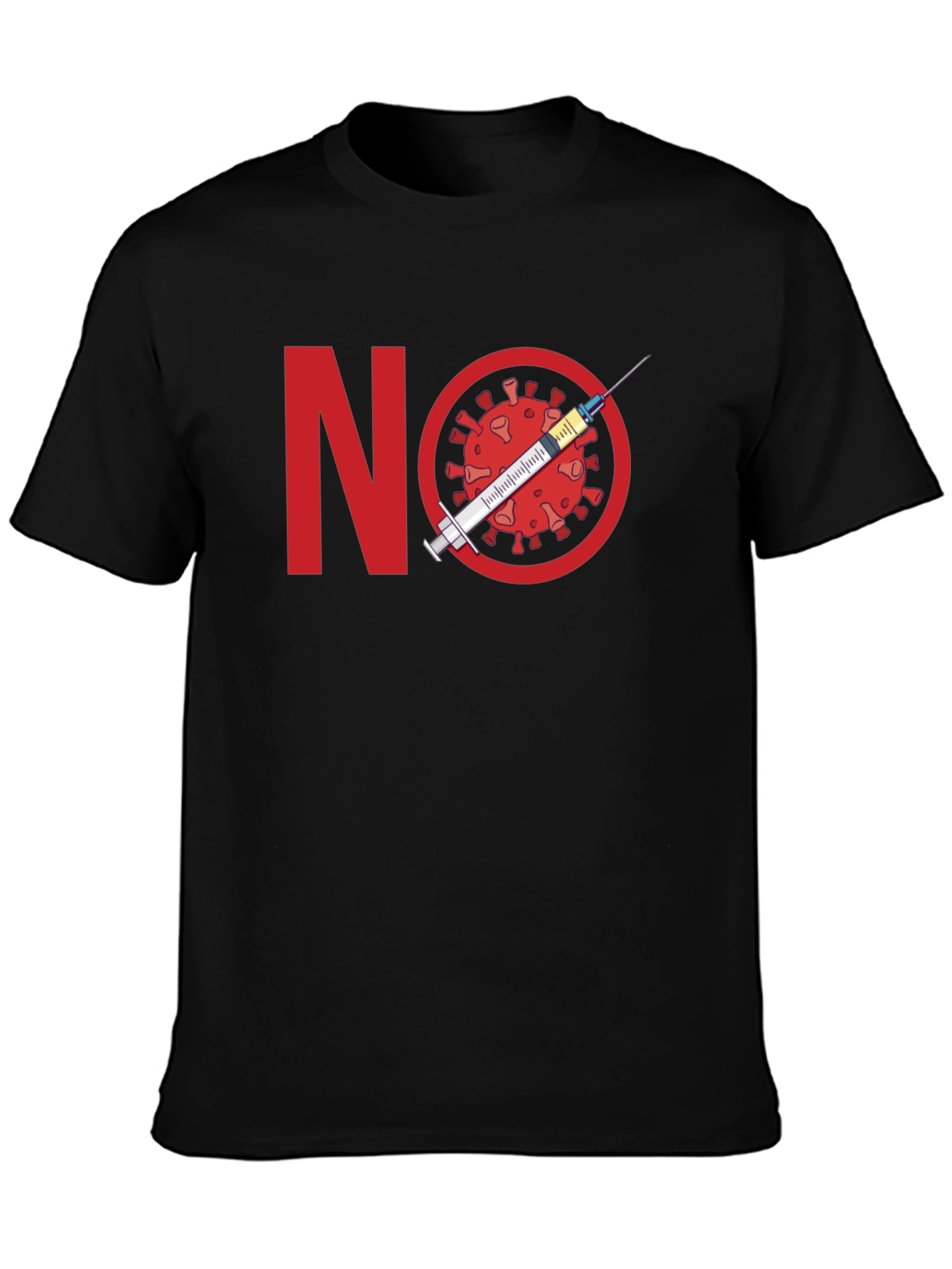 No Vaccine Protest T-Shirt