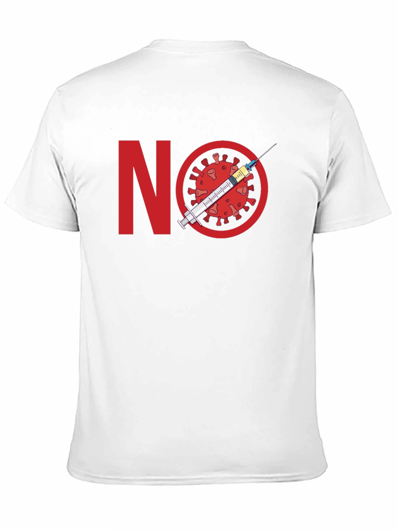 No Vaccine Protest T-Shirt