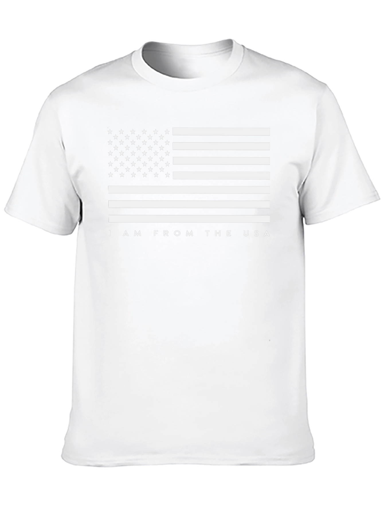 I Am From The USA Flag T-Shirt