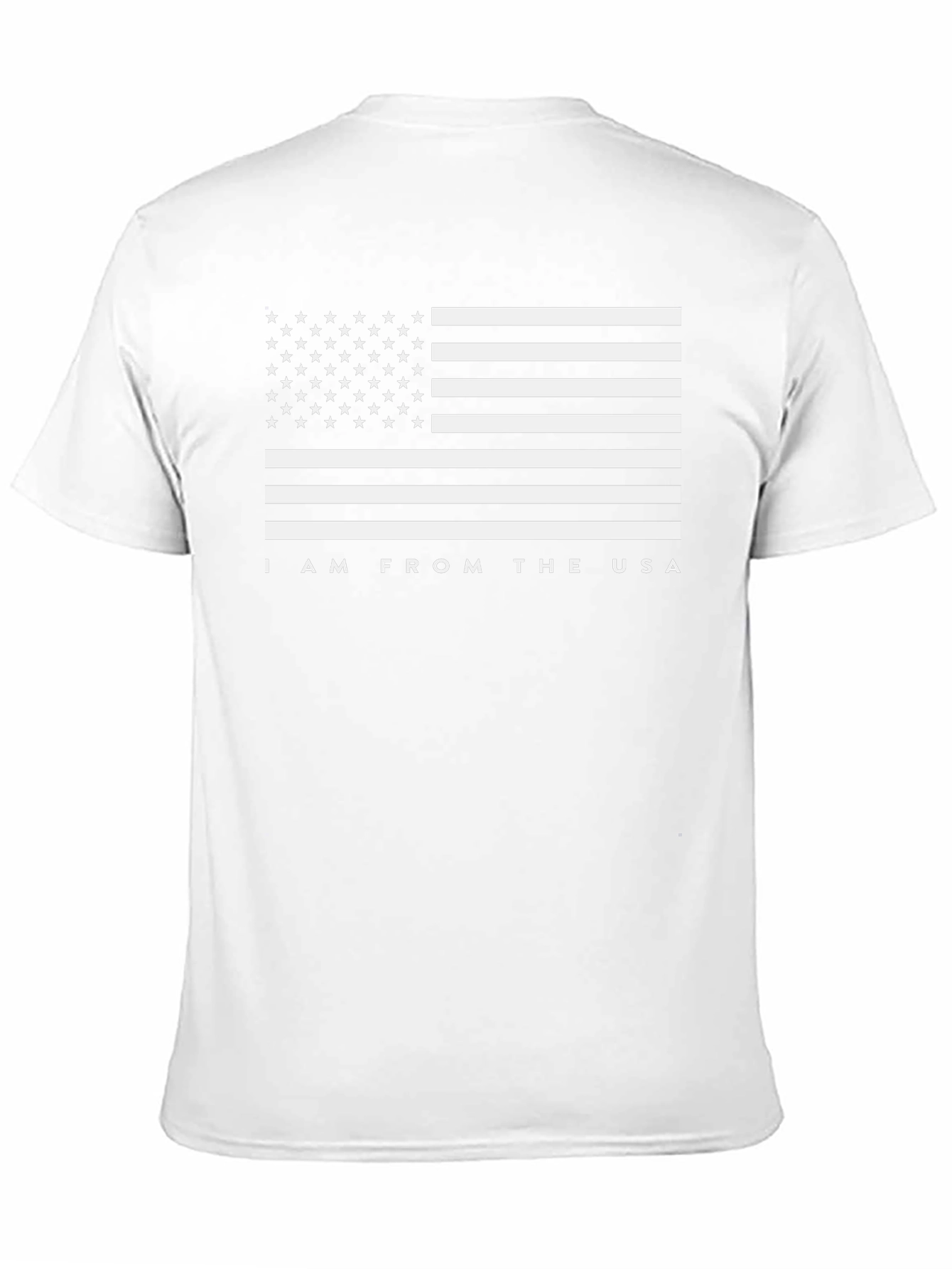I Am From The USA Flag T-Shirt