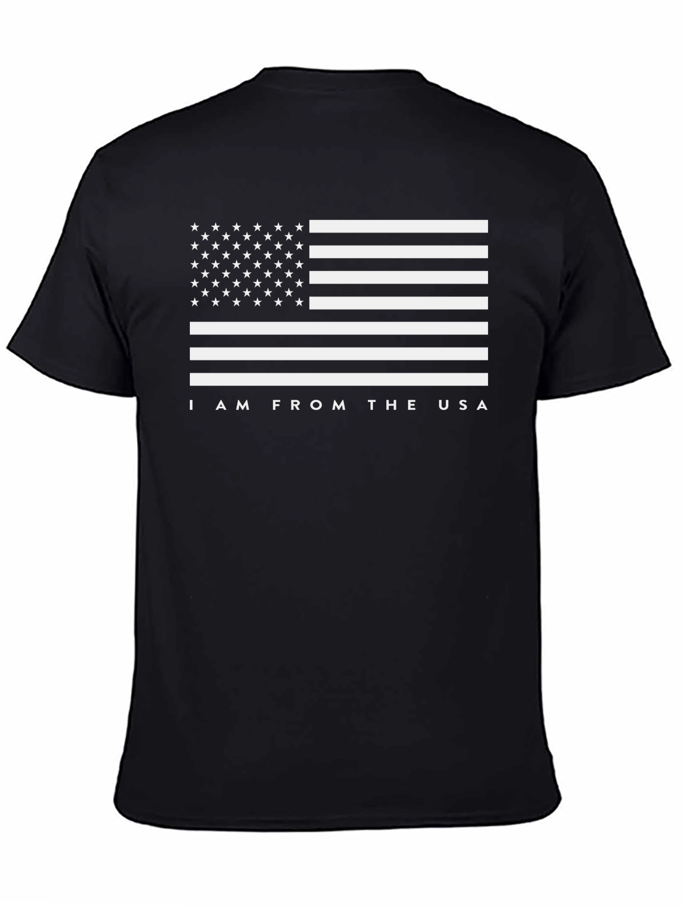 I Am From The USA Flag T-Shirt
