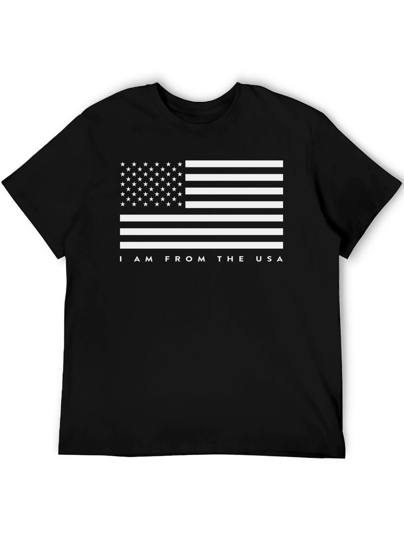 I Am From The USA Flag T-Shirt