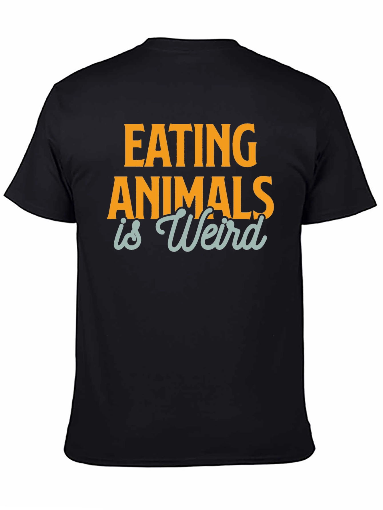 Eating Animals is Weird T-Shirt - Vegan Graphic Tee