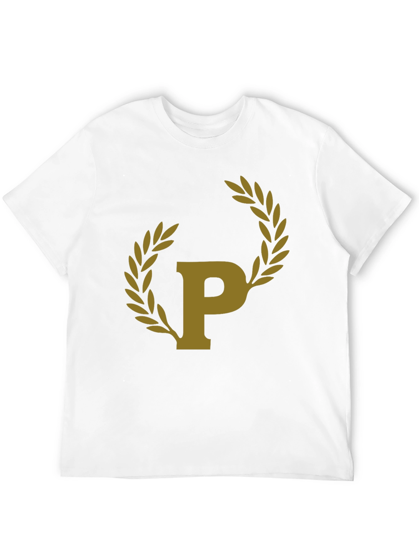 Black T-Shirt with Laurel P Design