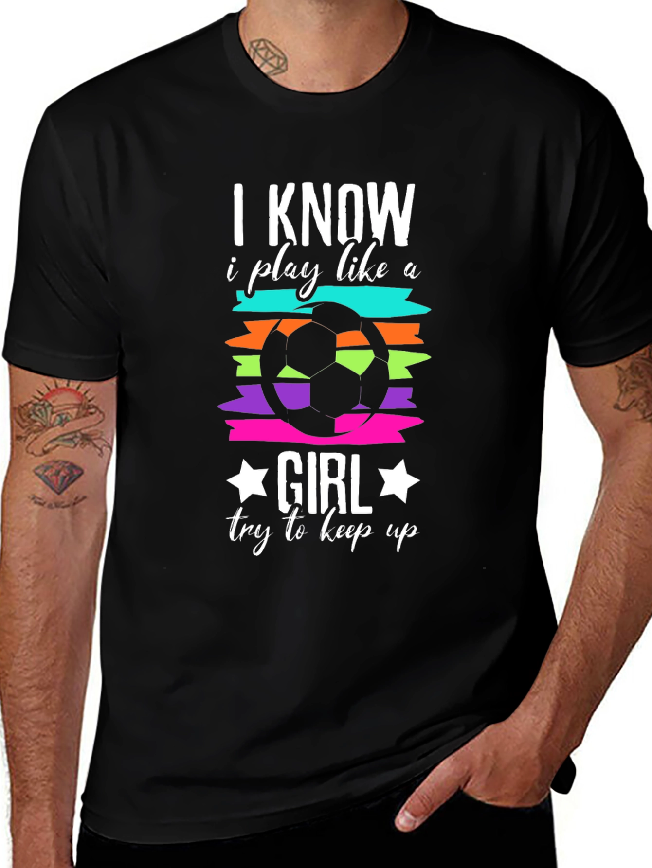 I Know I Play Like A Girl T-Shirt