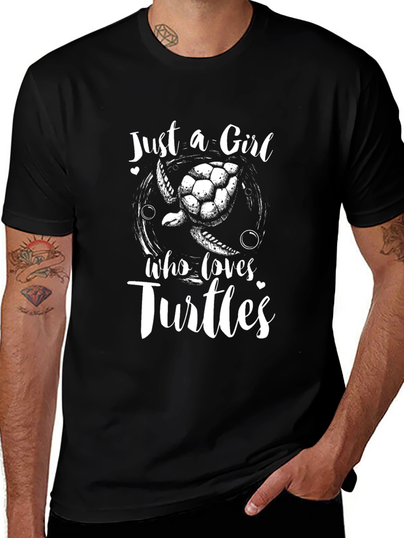 Just a Girl Who Loves Turtles T-Shirt