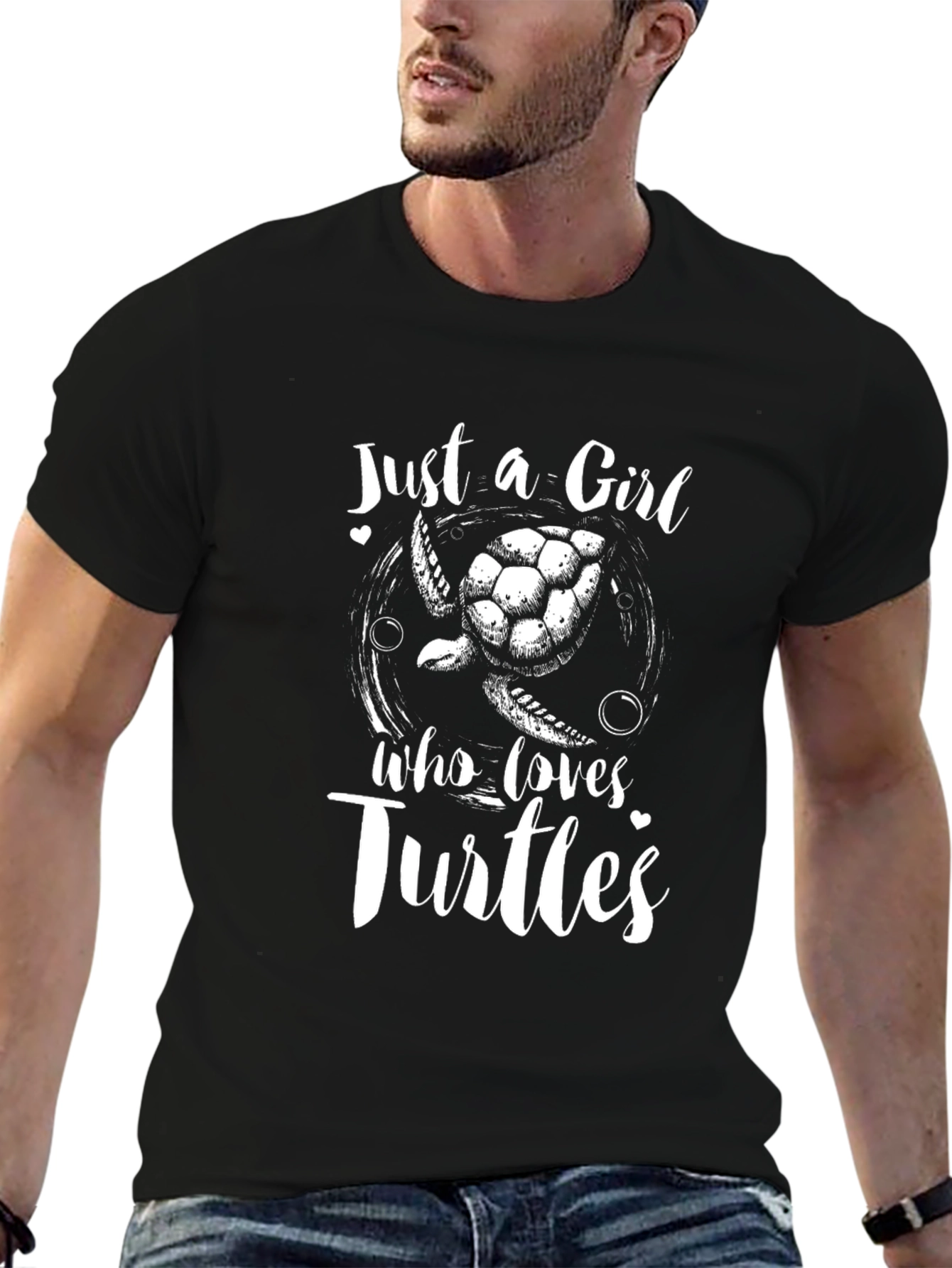 Just a Girl Who Loves Turtles T-Shirt