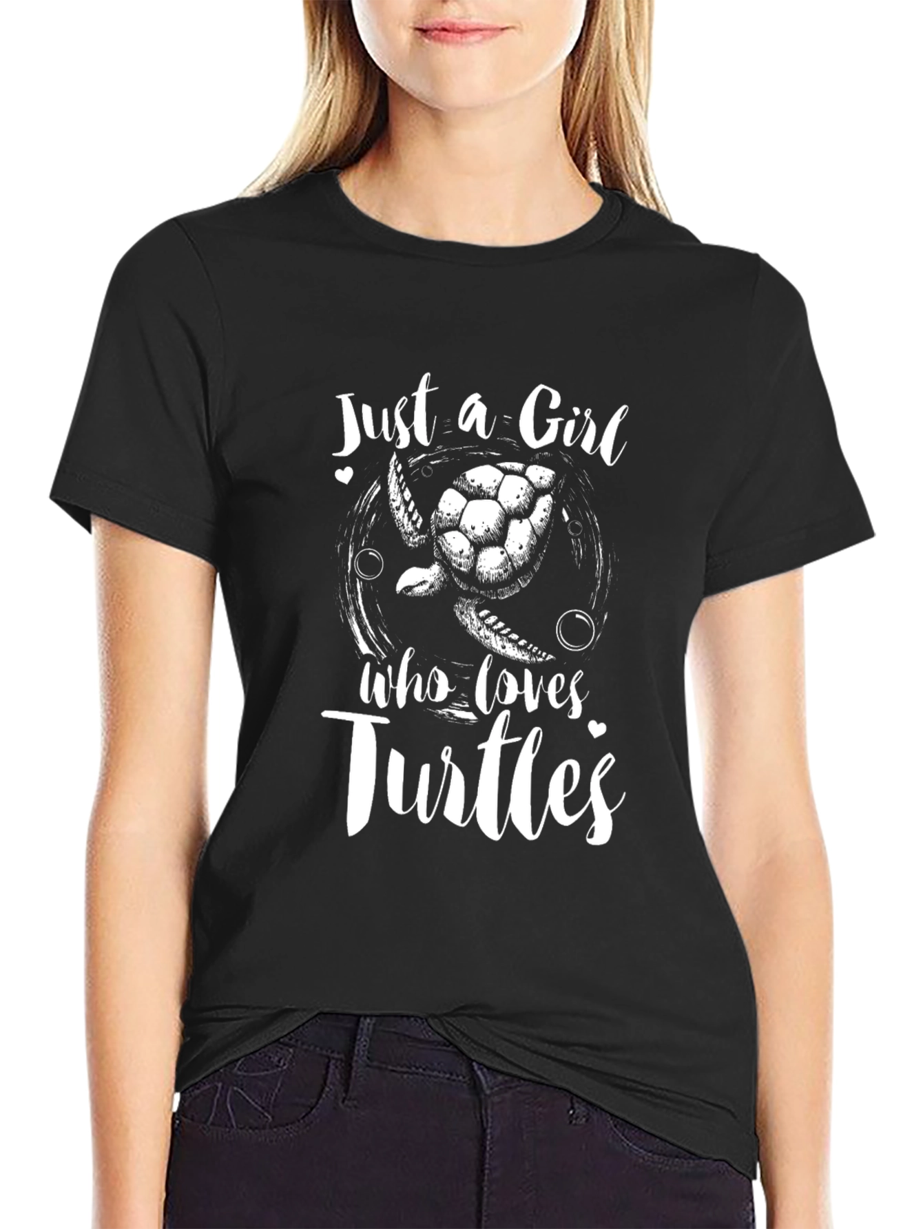 Just a Girl Who Loves Turtles T-Shirt