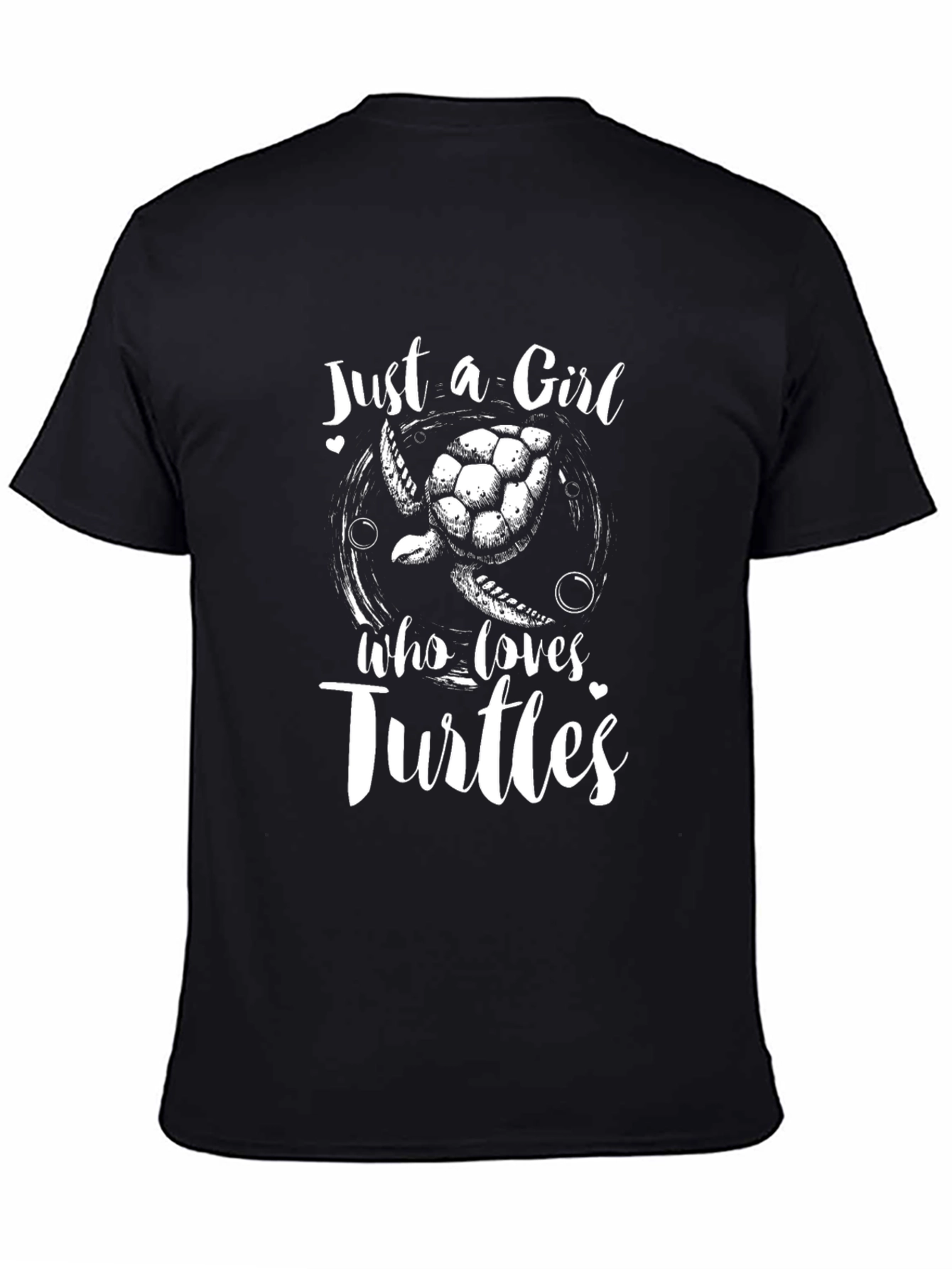 Just a Girl Who Loves Turtles T-Shirt