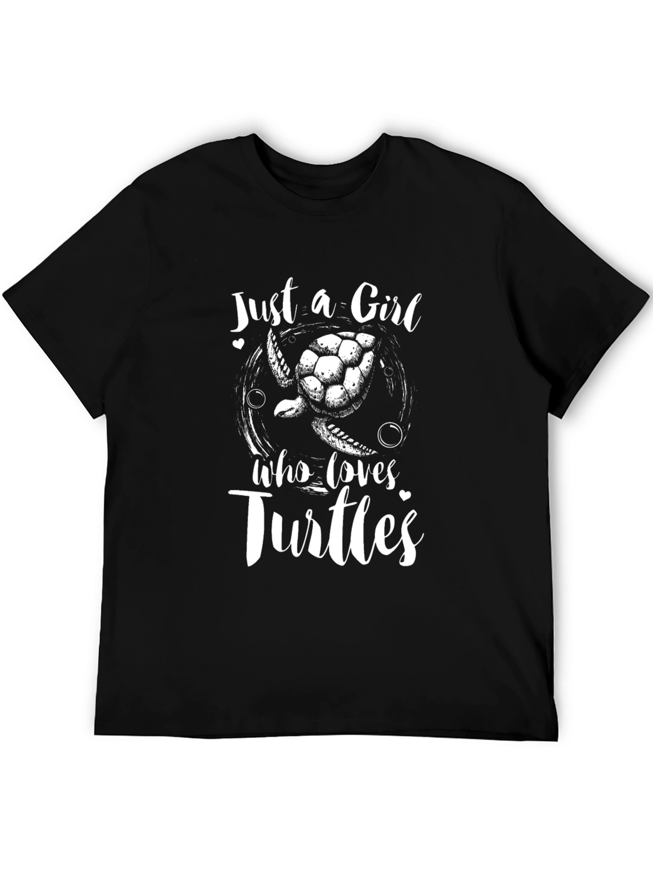 Just a Girl Who Loves Turtles T-Shirt