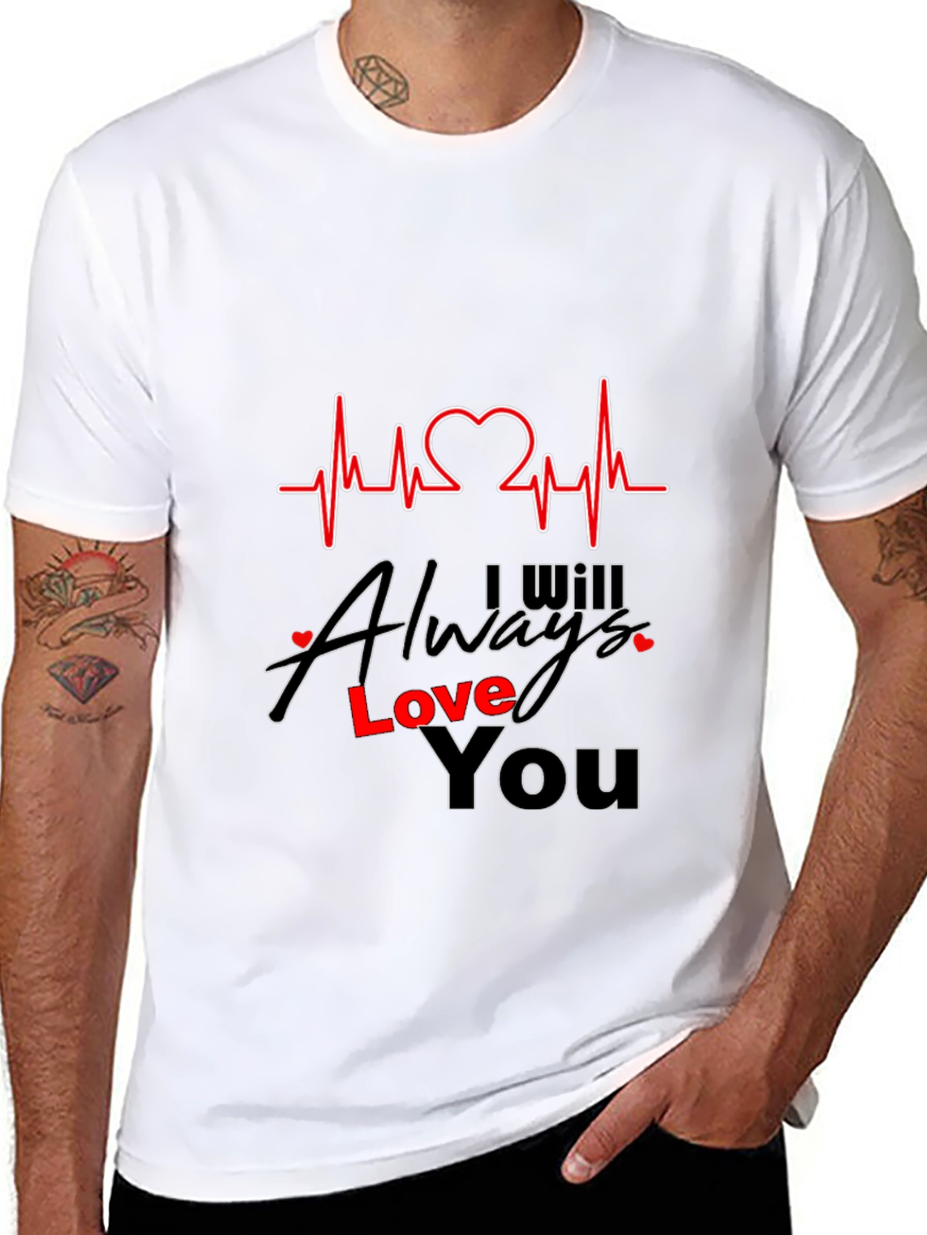 I Will Always Love You Heartbeat T-Shirt