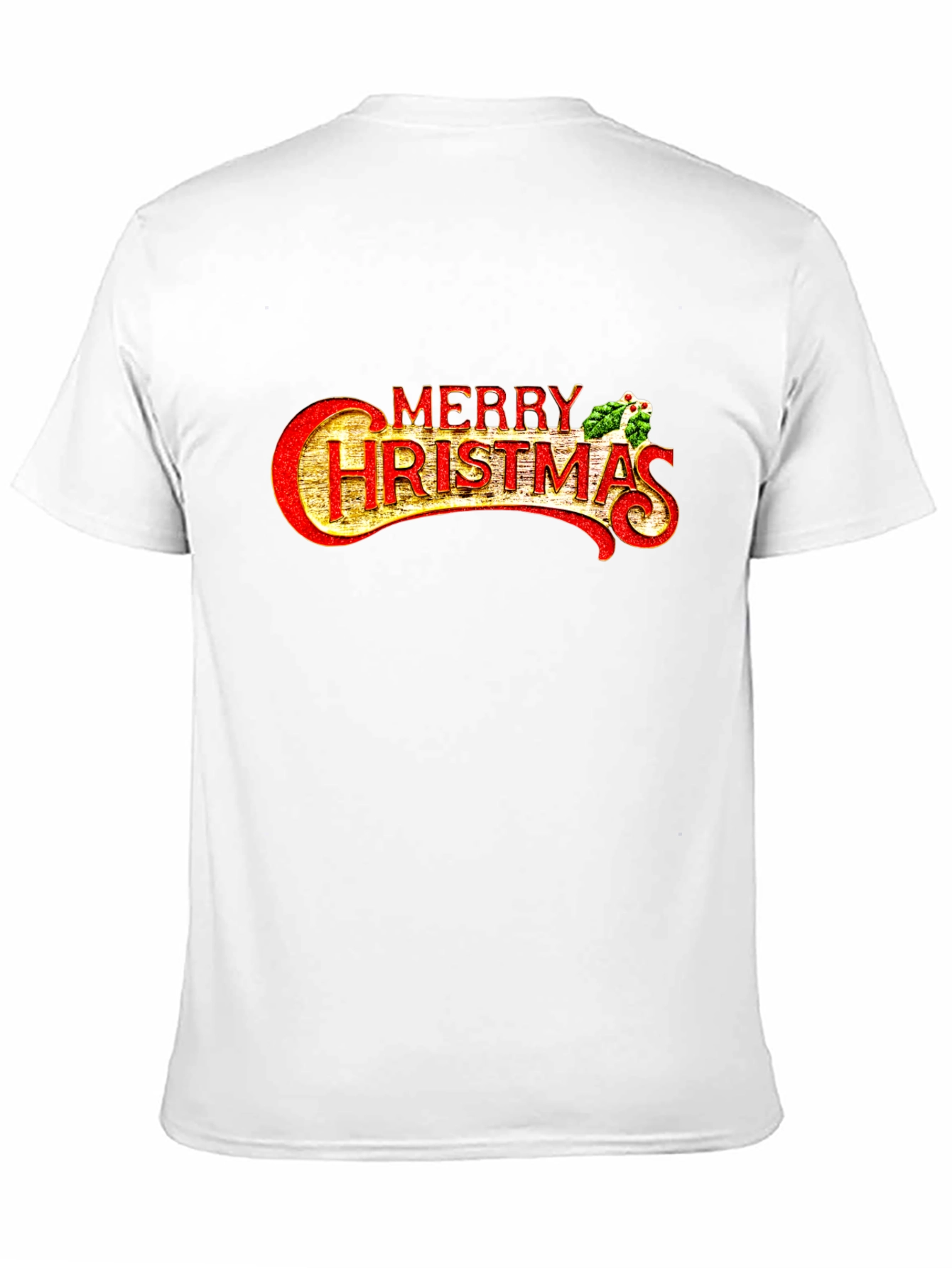 Festive Merry Christmas Graphic Tee - Holiday Style