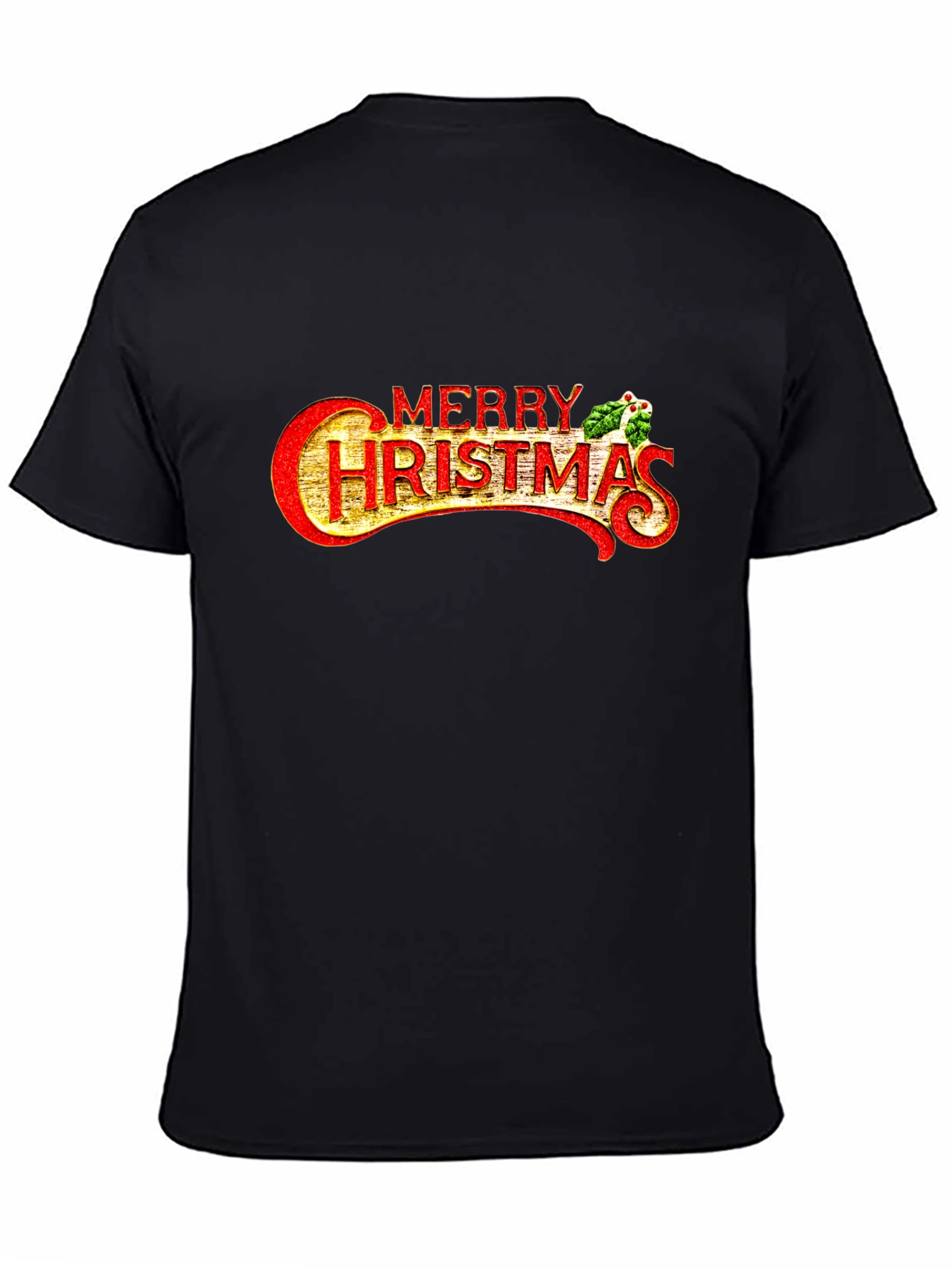 Festive Merry Christmas Graphic Tee - Holiday Style