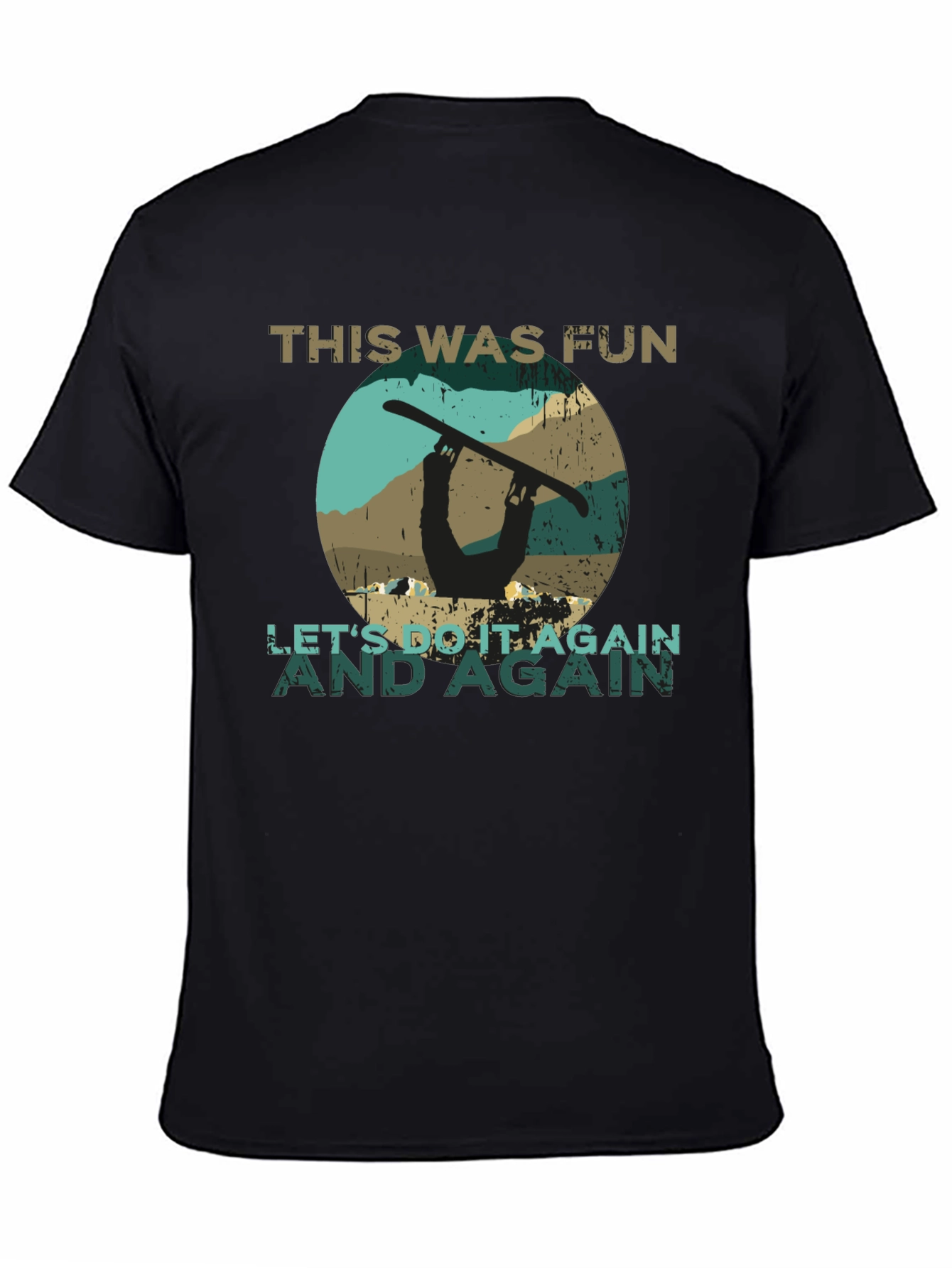 This Was Fun Snowboarding T-Shirt