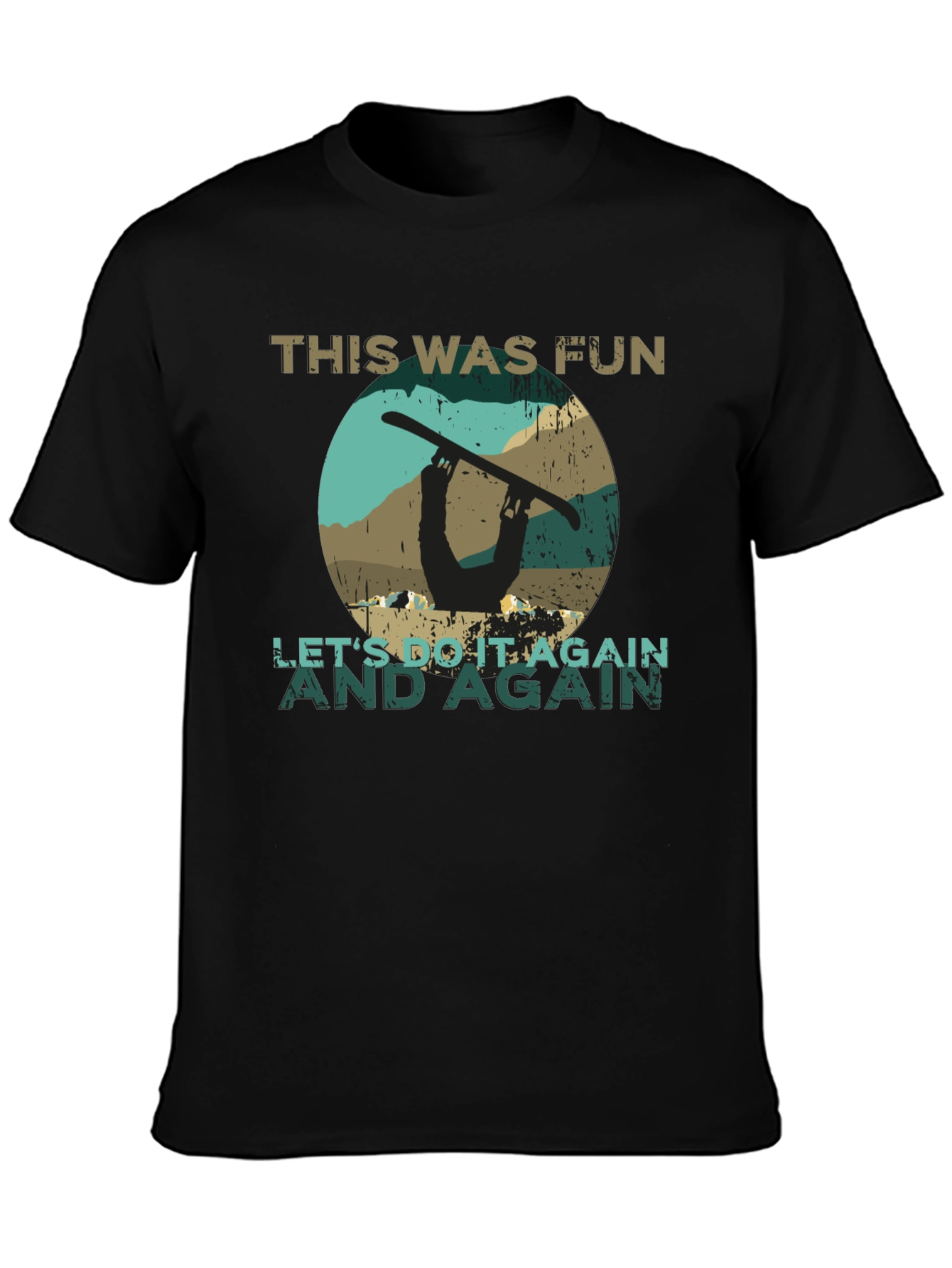 This Was Fun Snowboarding T-Shirt