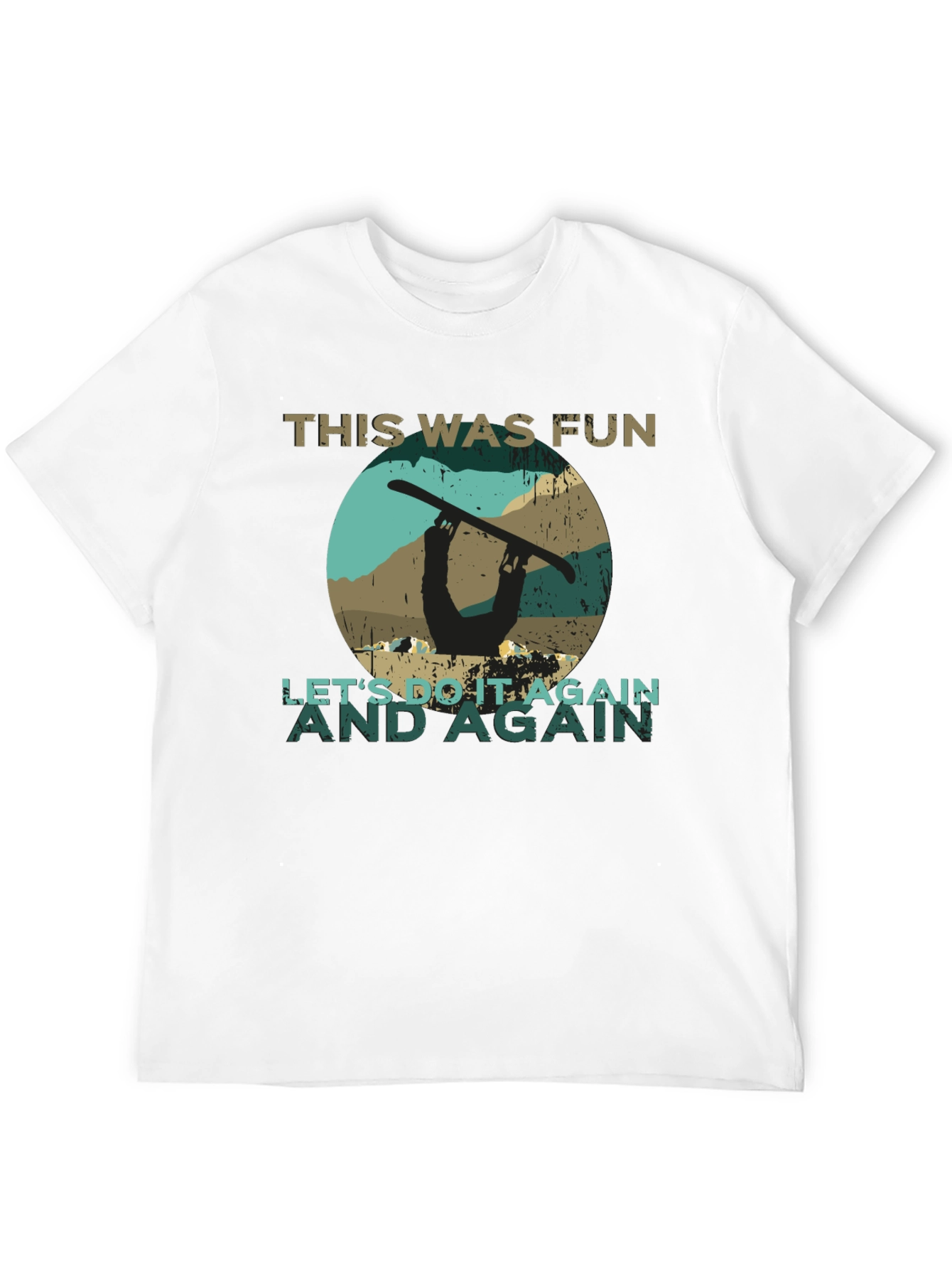 This Was Fun Snowboarding T-Shirt