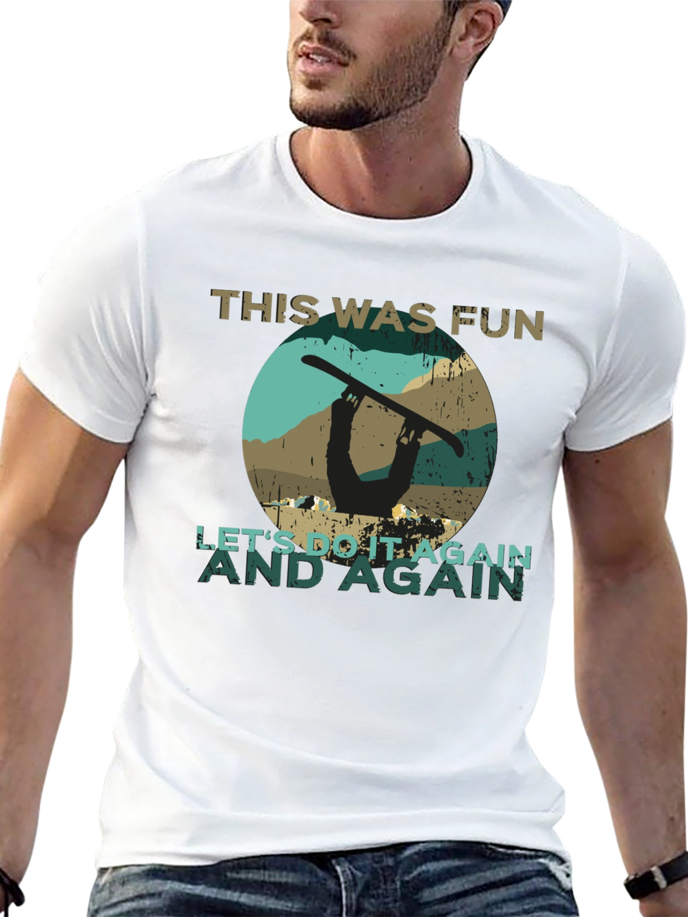 This Was Fun Snowboarding T-Shirt