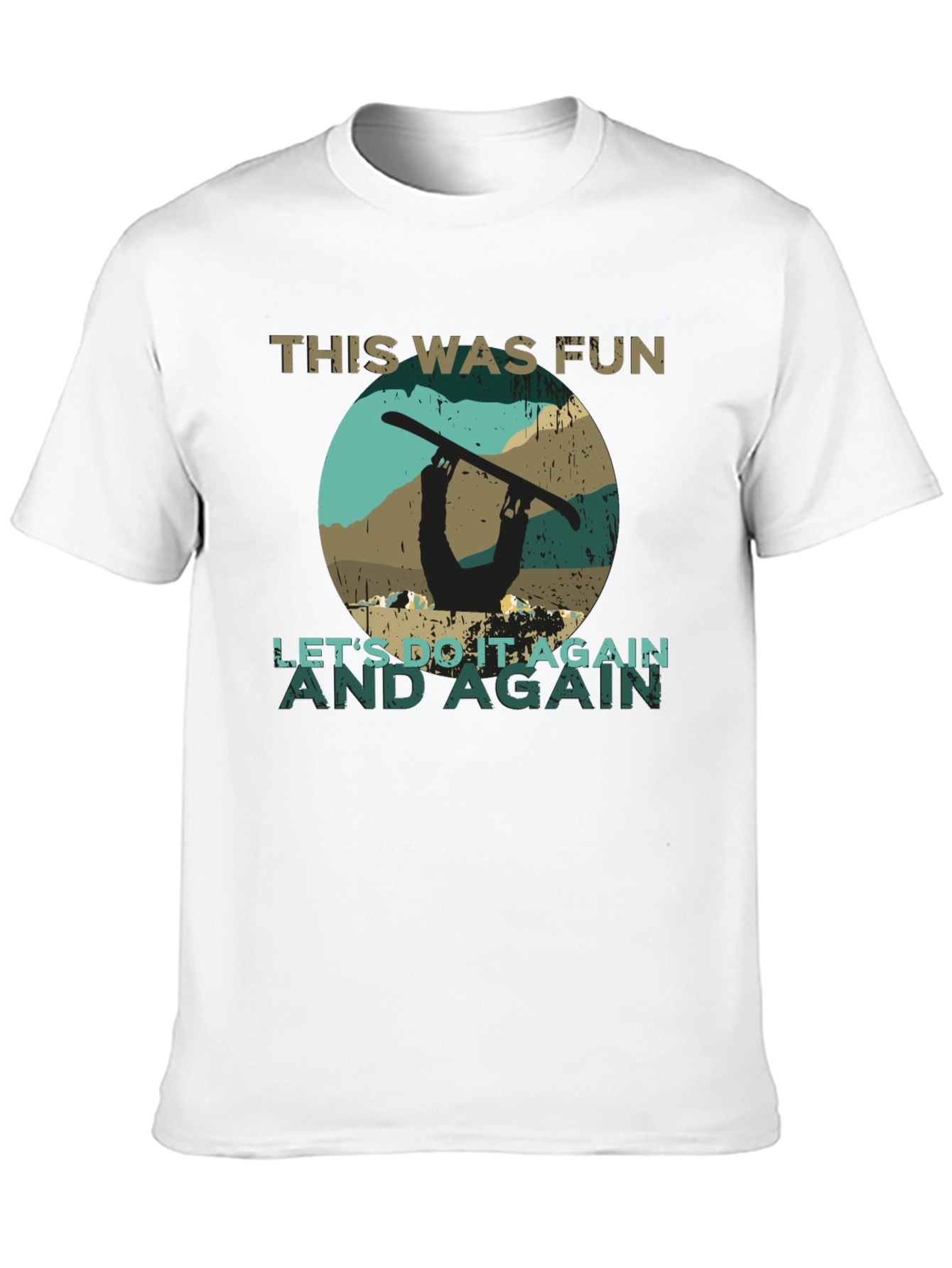 This Was Fun Snowboarding T-Shirt