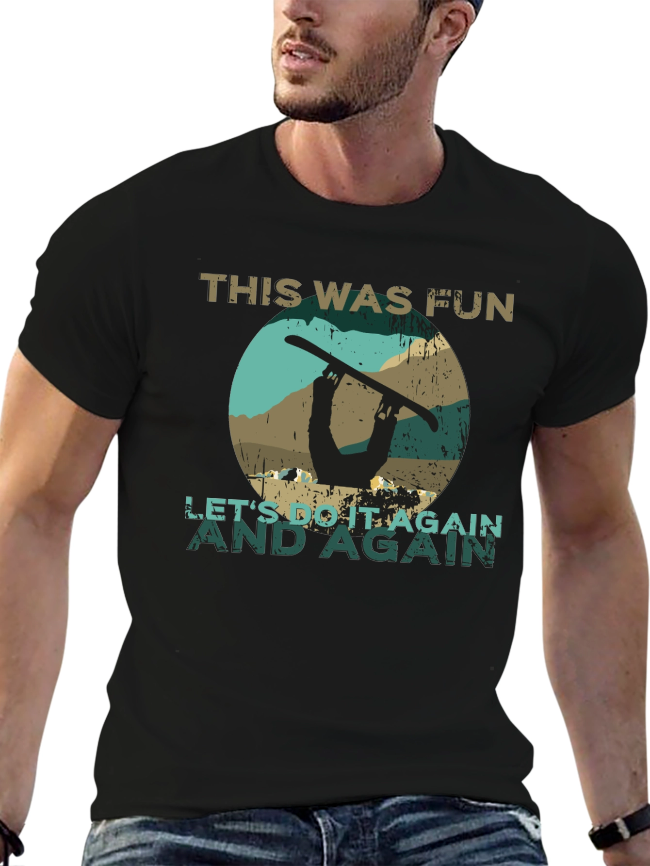 This Was Fun Snowboarding T-Shirt