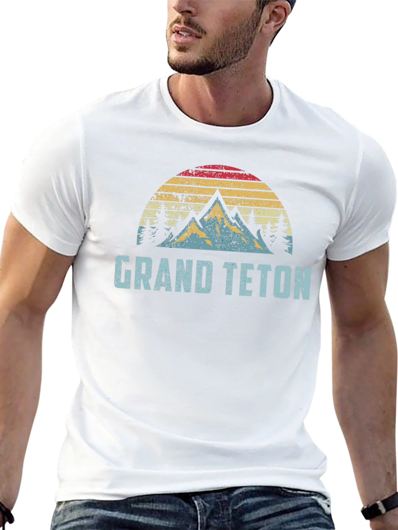Grand Teton Retro Graphic Tee