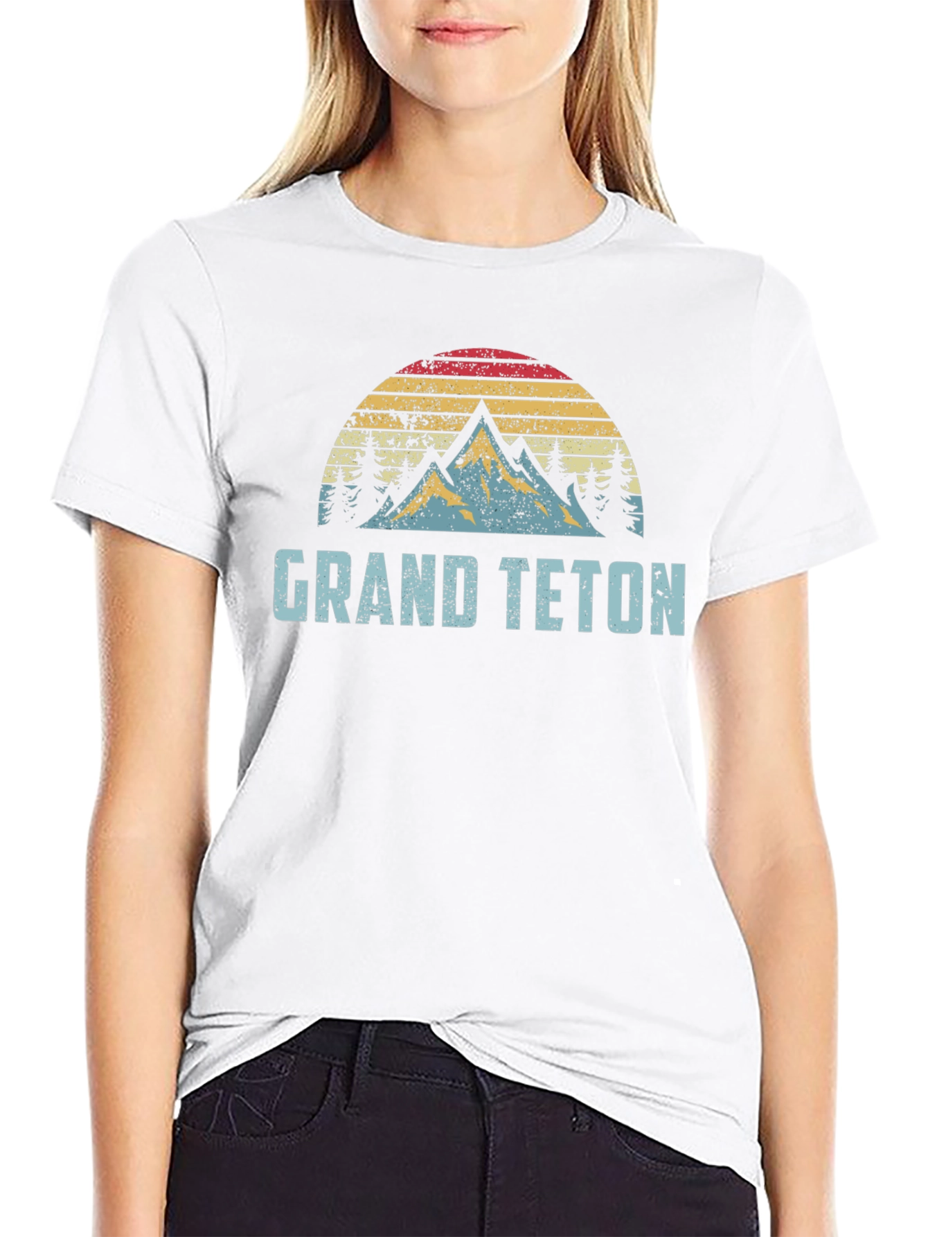 Grand Teton Retro Graphic Tee
