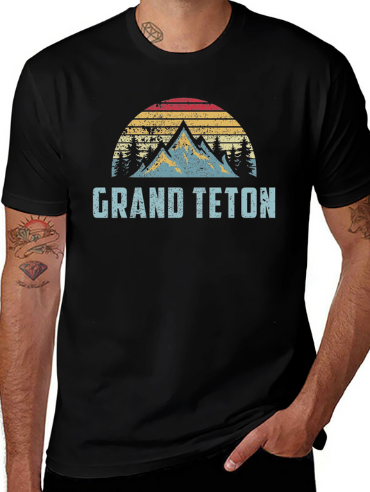 Grand Teton Retro Graphic Tee