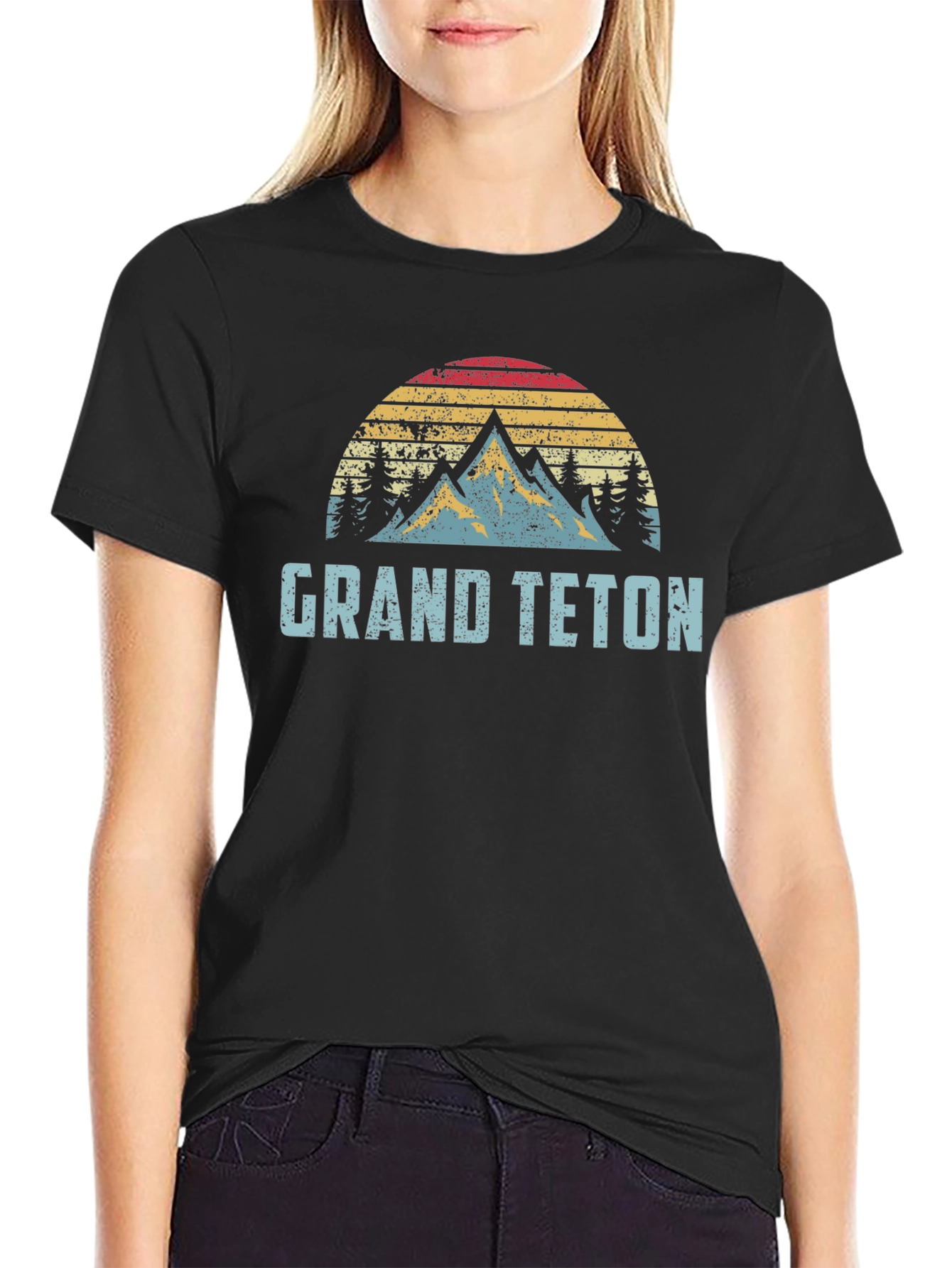 Grand Teton Retro Graphic Tee