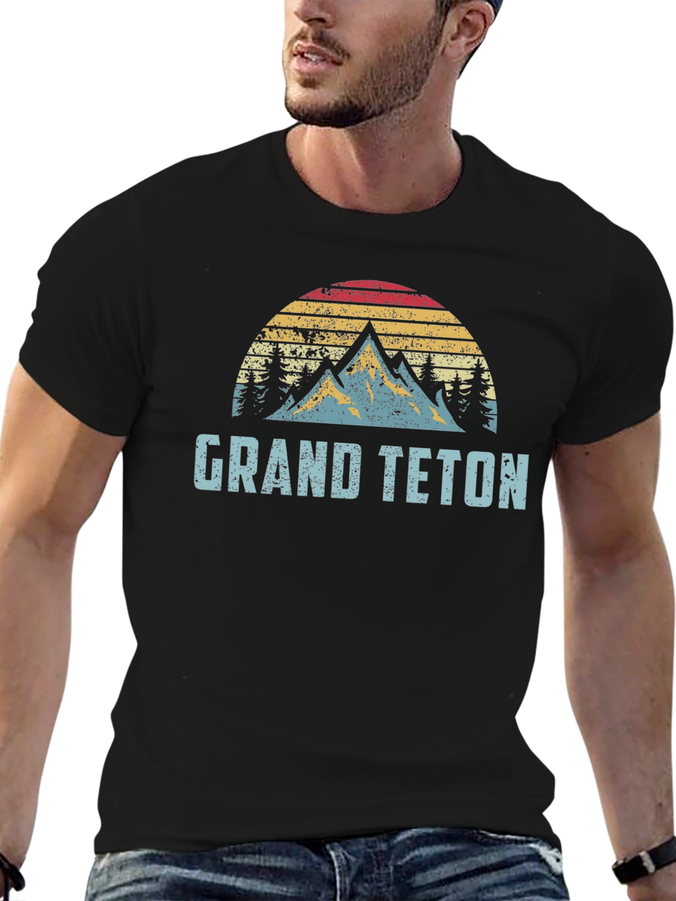 Grand Teton Retro Graphic Tee