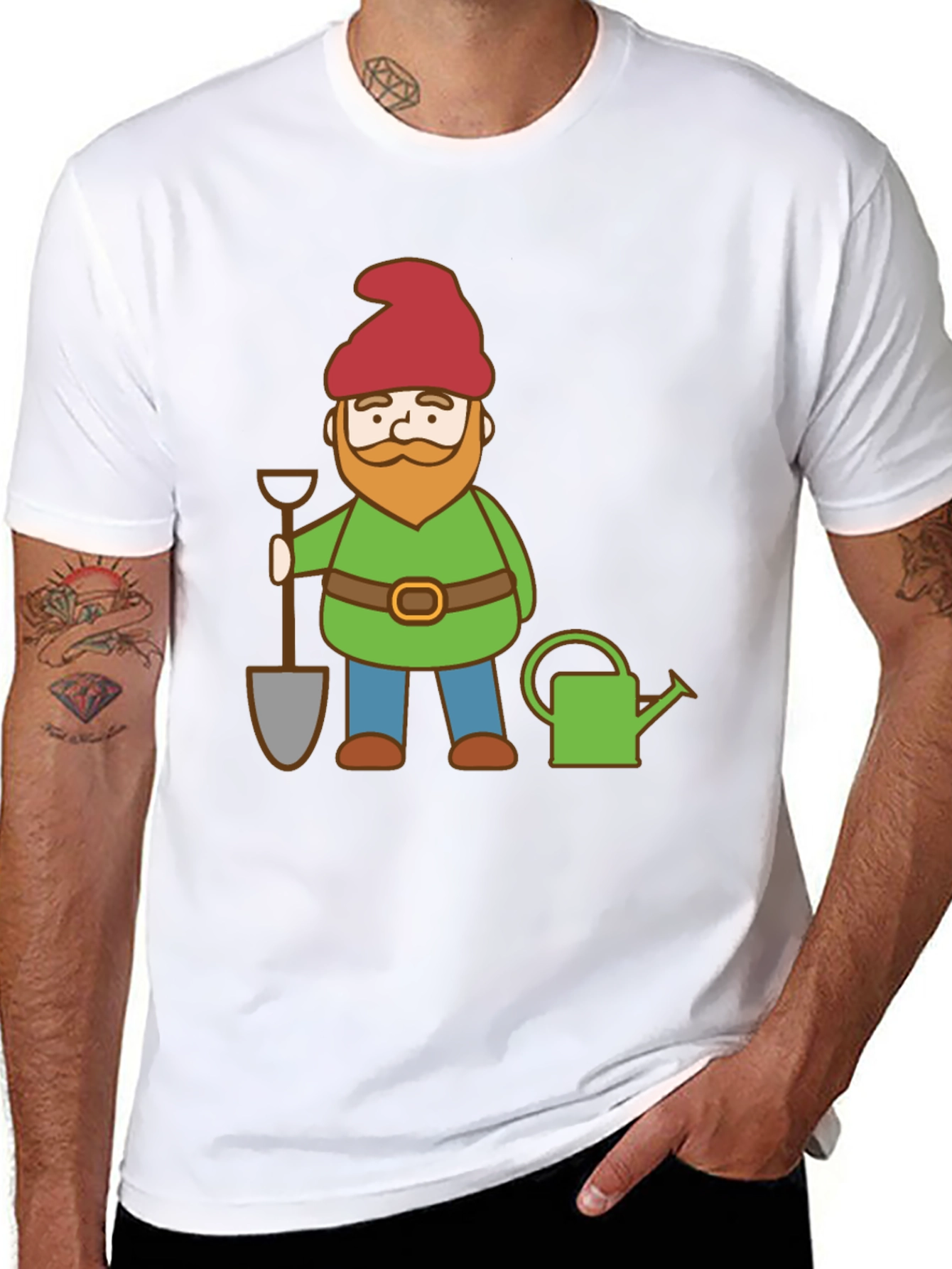 Gnome Gardener Graphic Tee