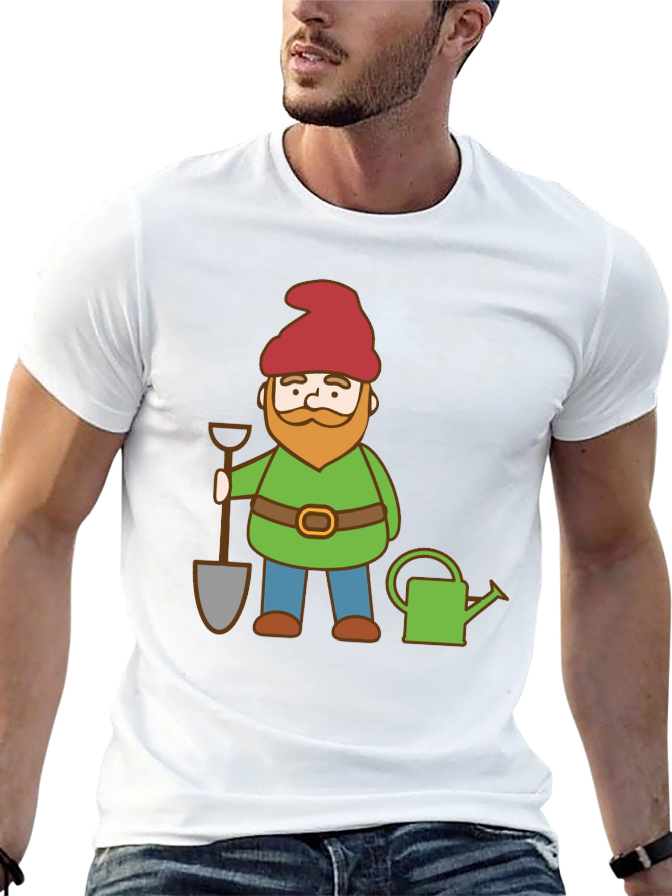 Gnome Gardener Graphic Tee