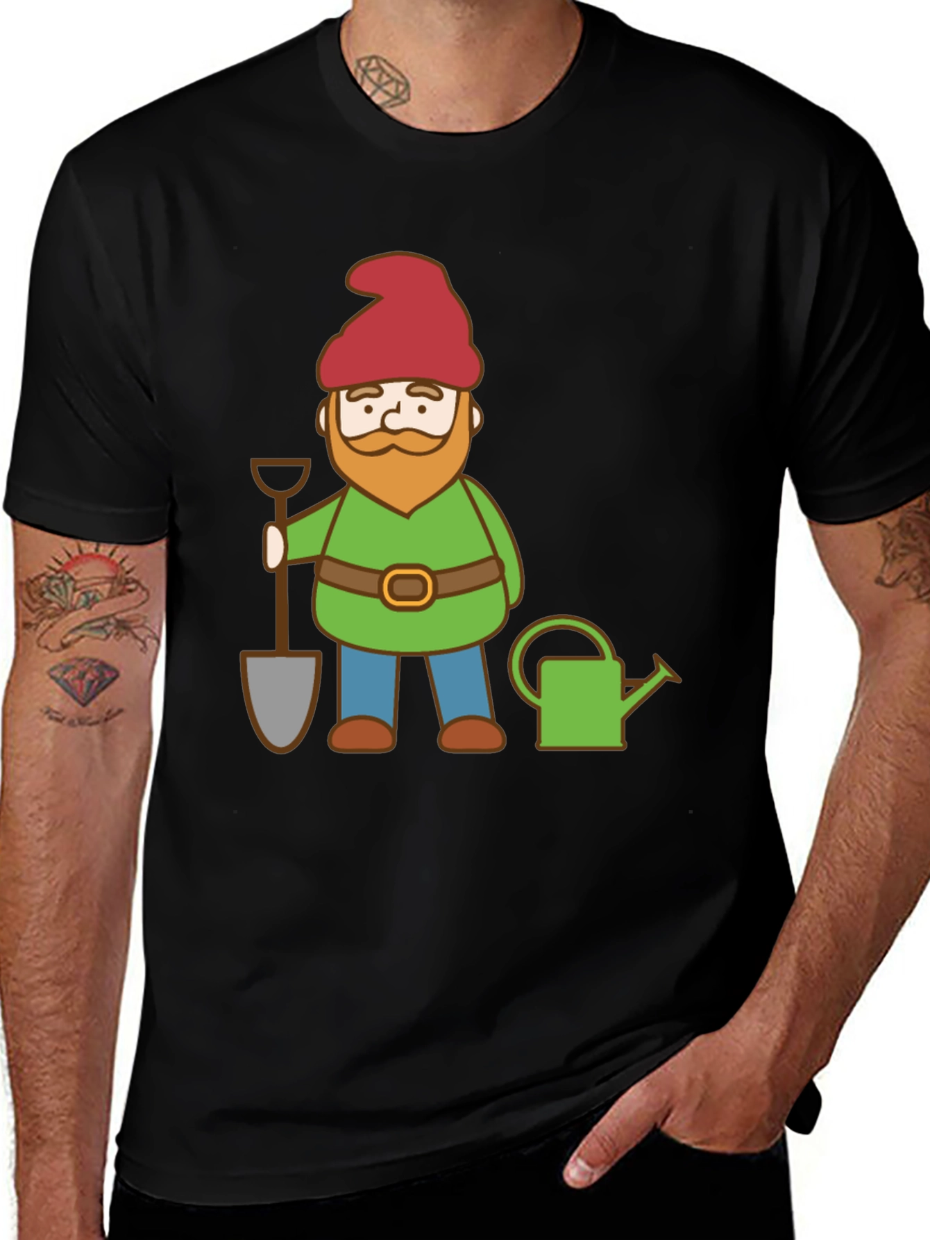 Gnome Gardener Graphic Tee