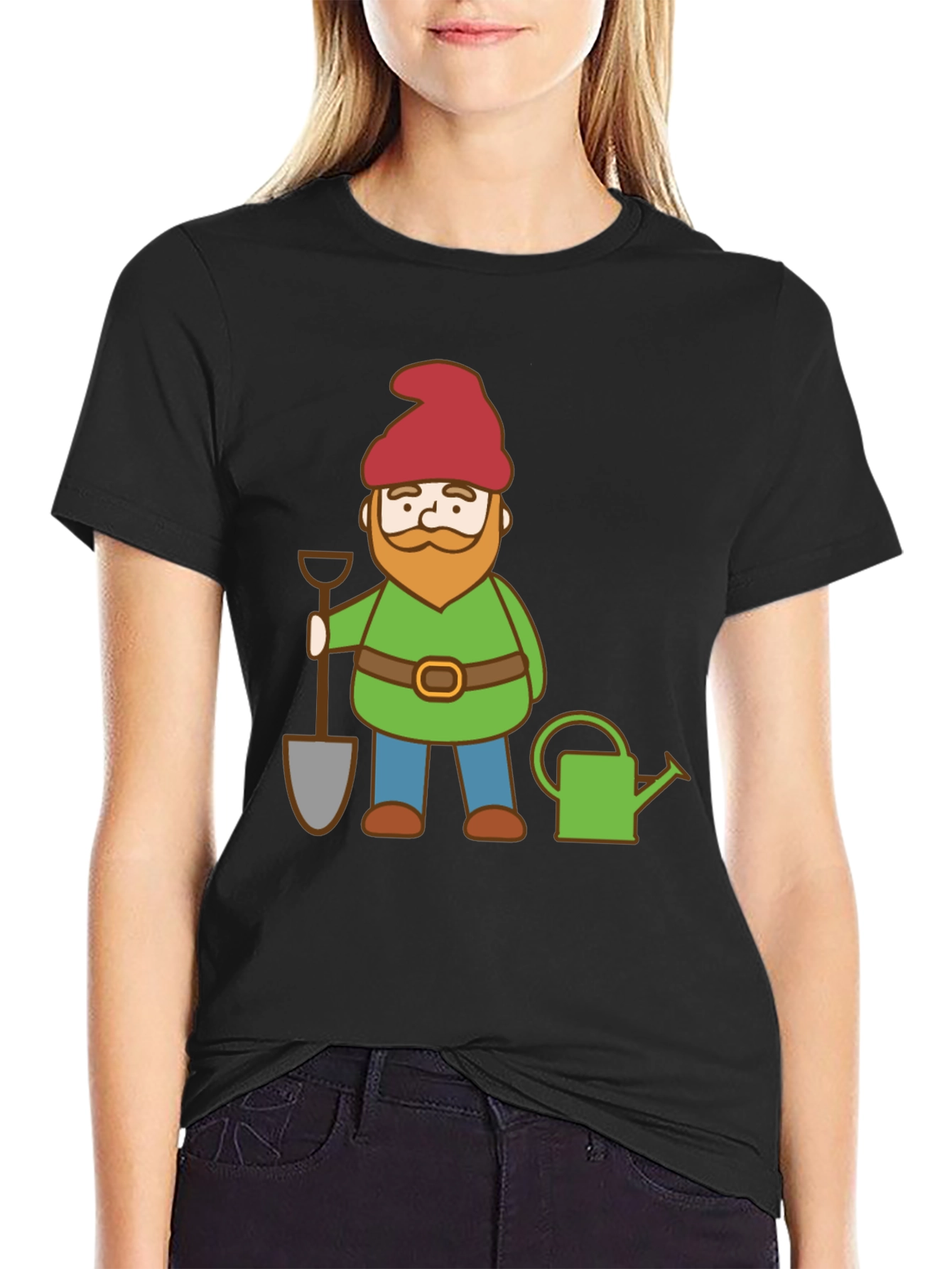 Gnome Gardener Graphic Tee