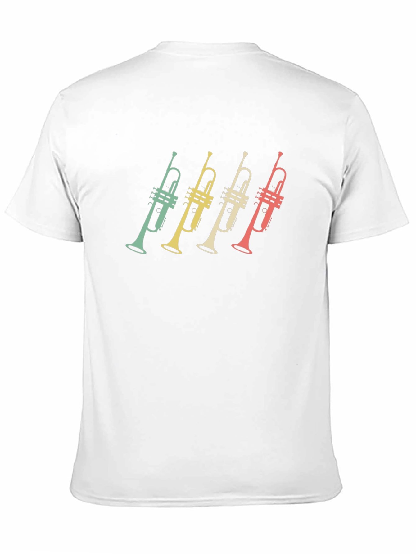 Retro Trumpet T-Shirt - Black