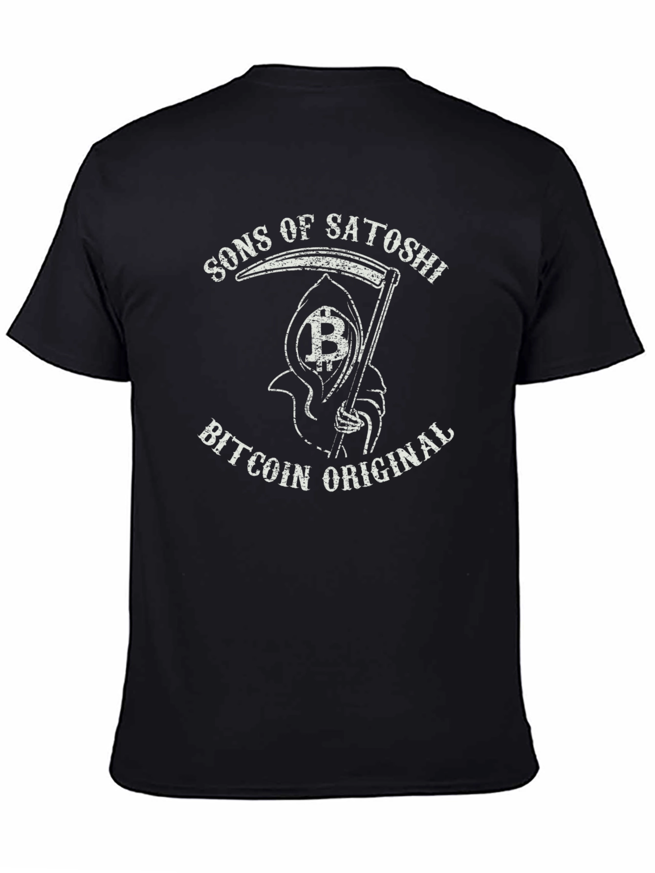 Sons of Satoshi Bitcoin Reaper Graphic Tee