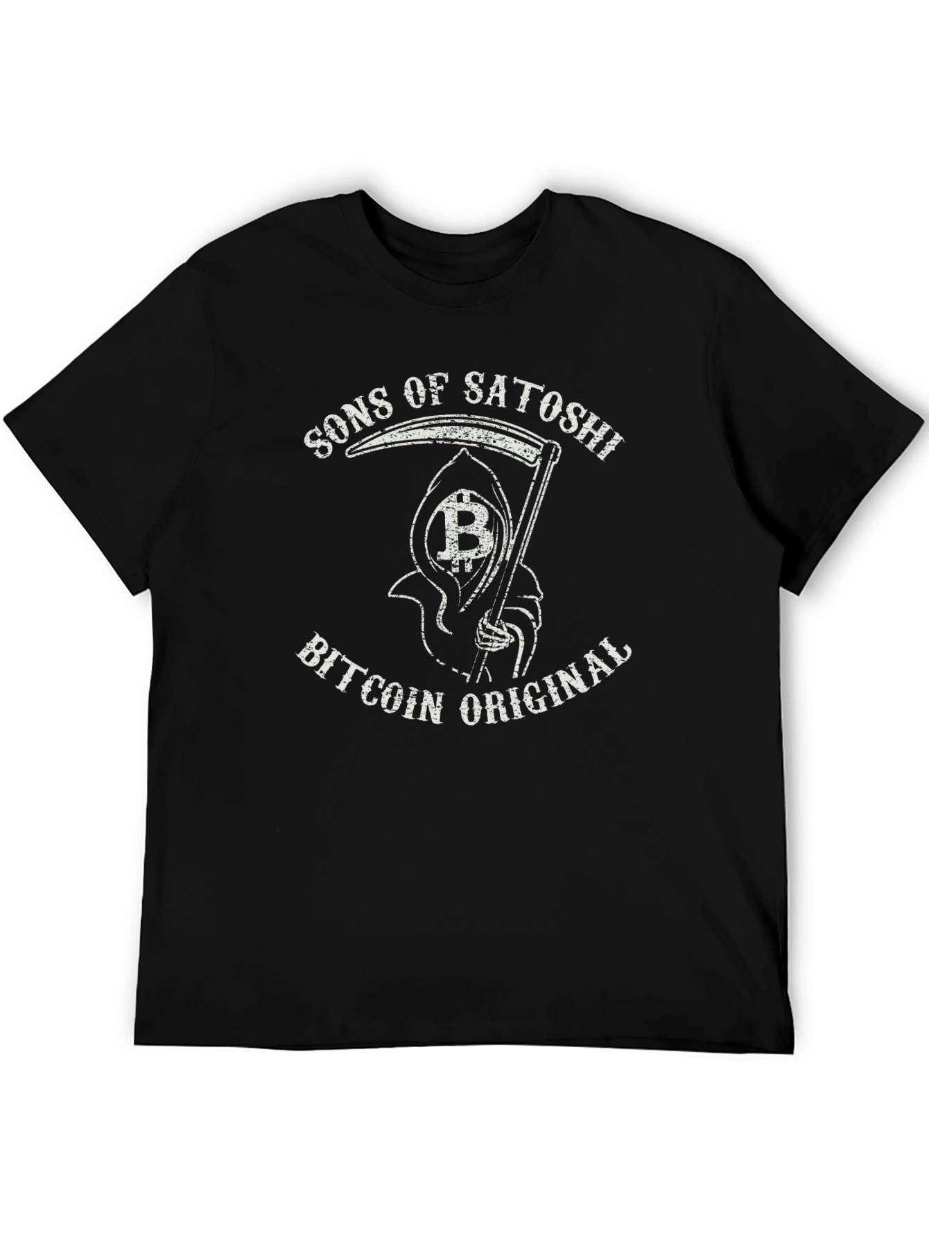 Sons of Satoshi Bitcoin Reaper Graphic Tee