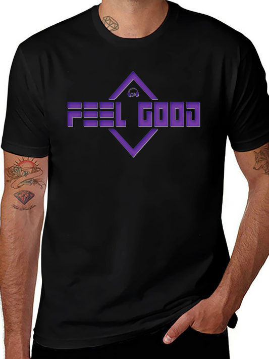 Feel Good Graphic Tee - Black